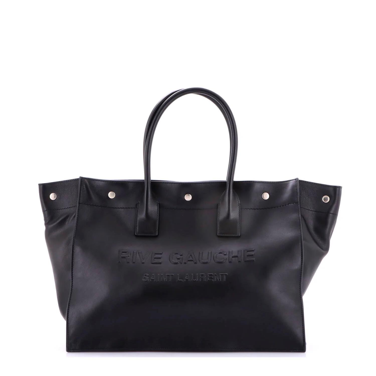 Leather tote