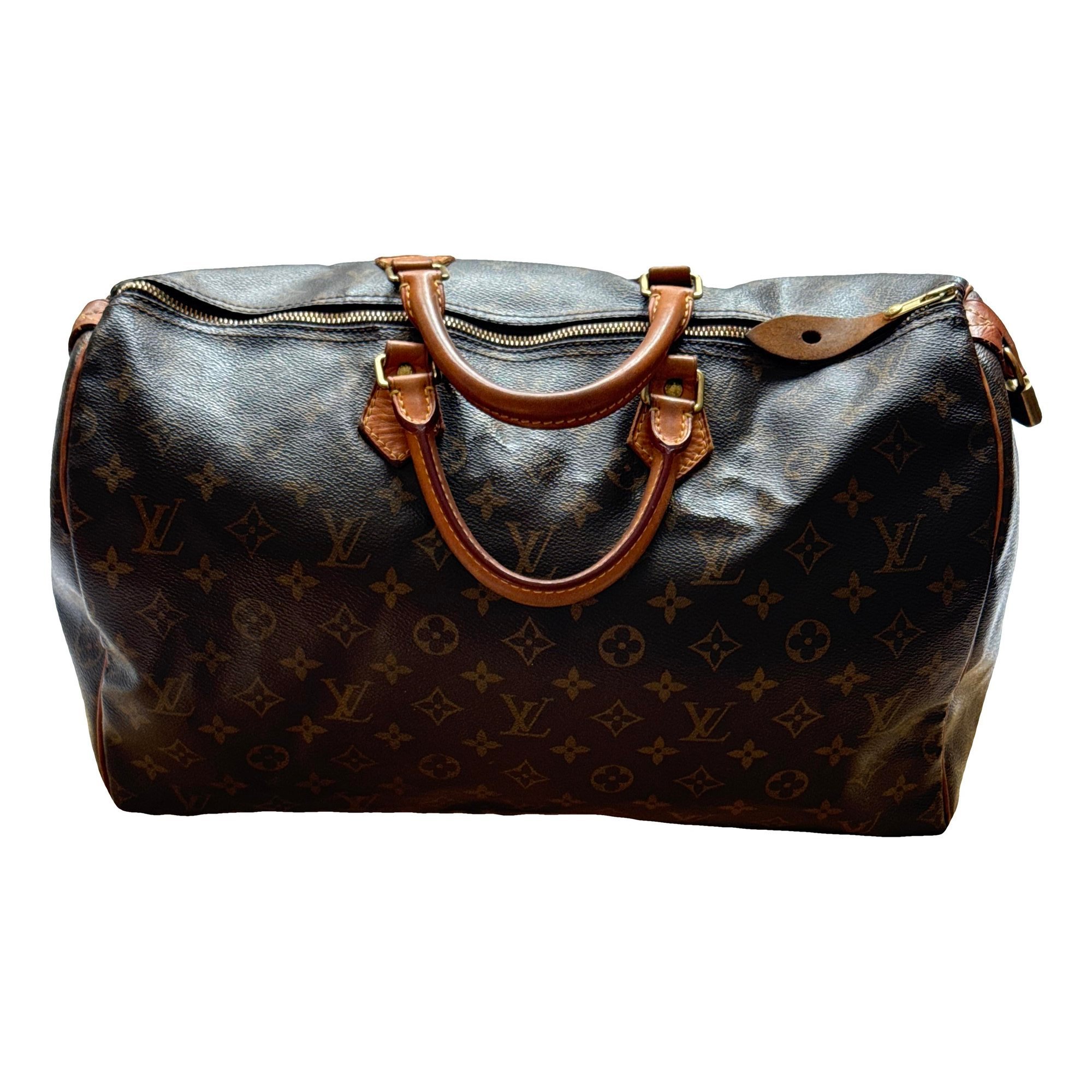 Speedy Bandoulière leather bag