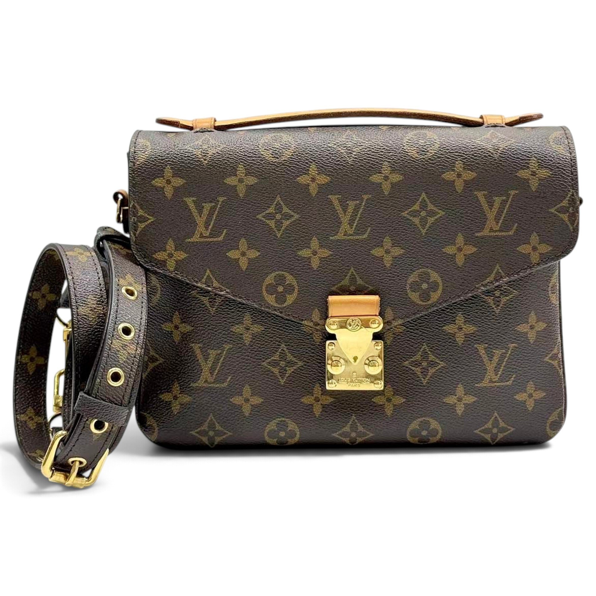 Metis leather crossbody bag