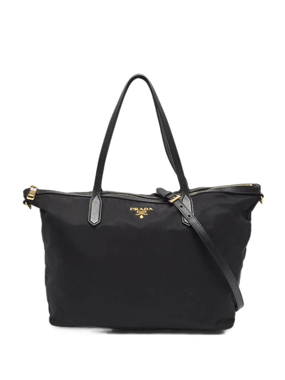 top-zip tote bag