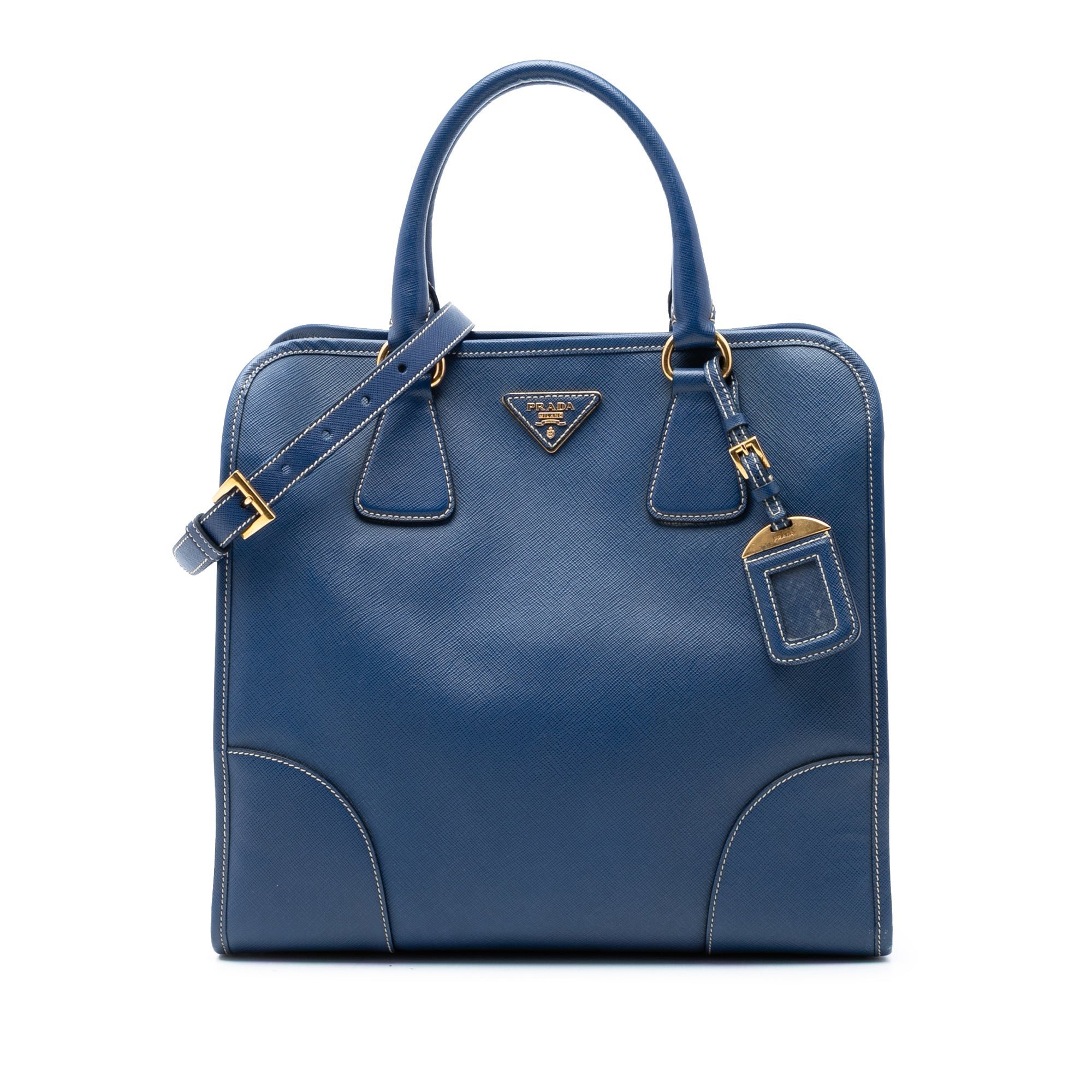 Leather tote