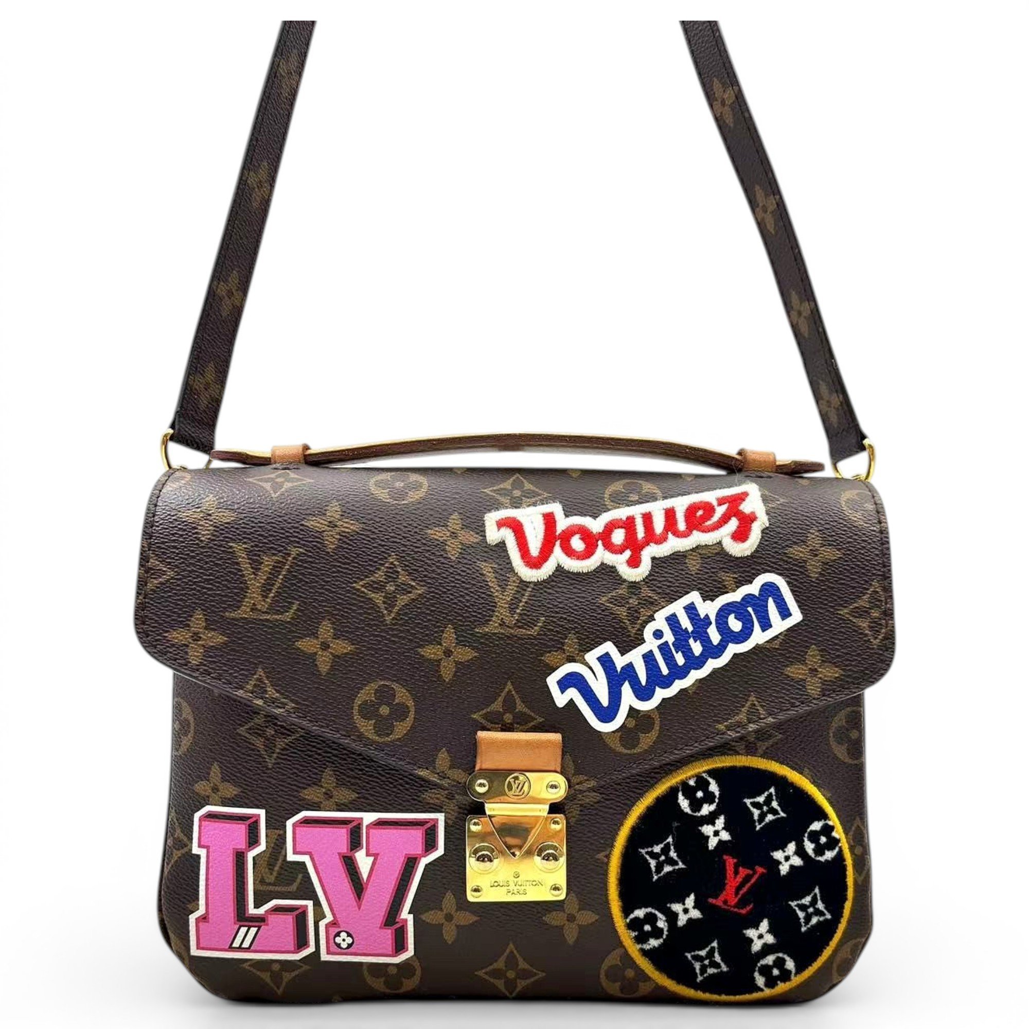 Metis leather handbag