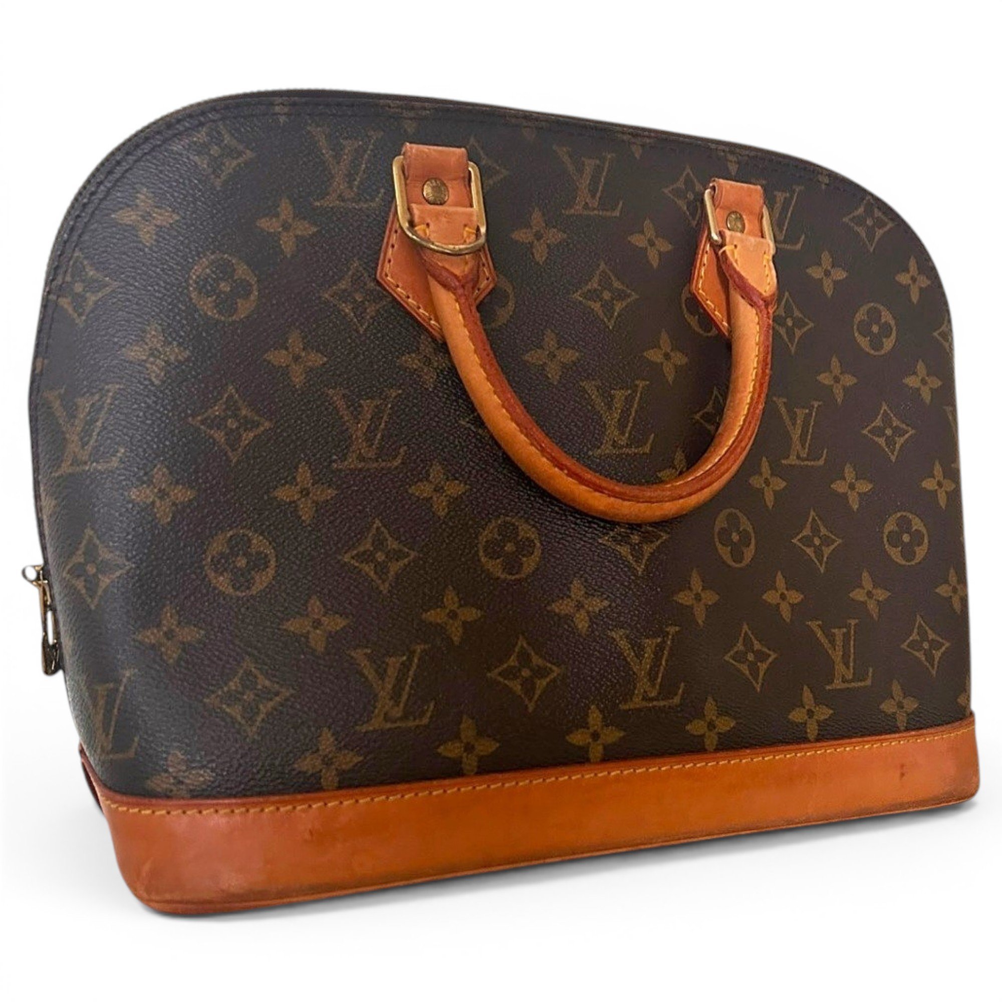 Alma leather handbag