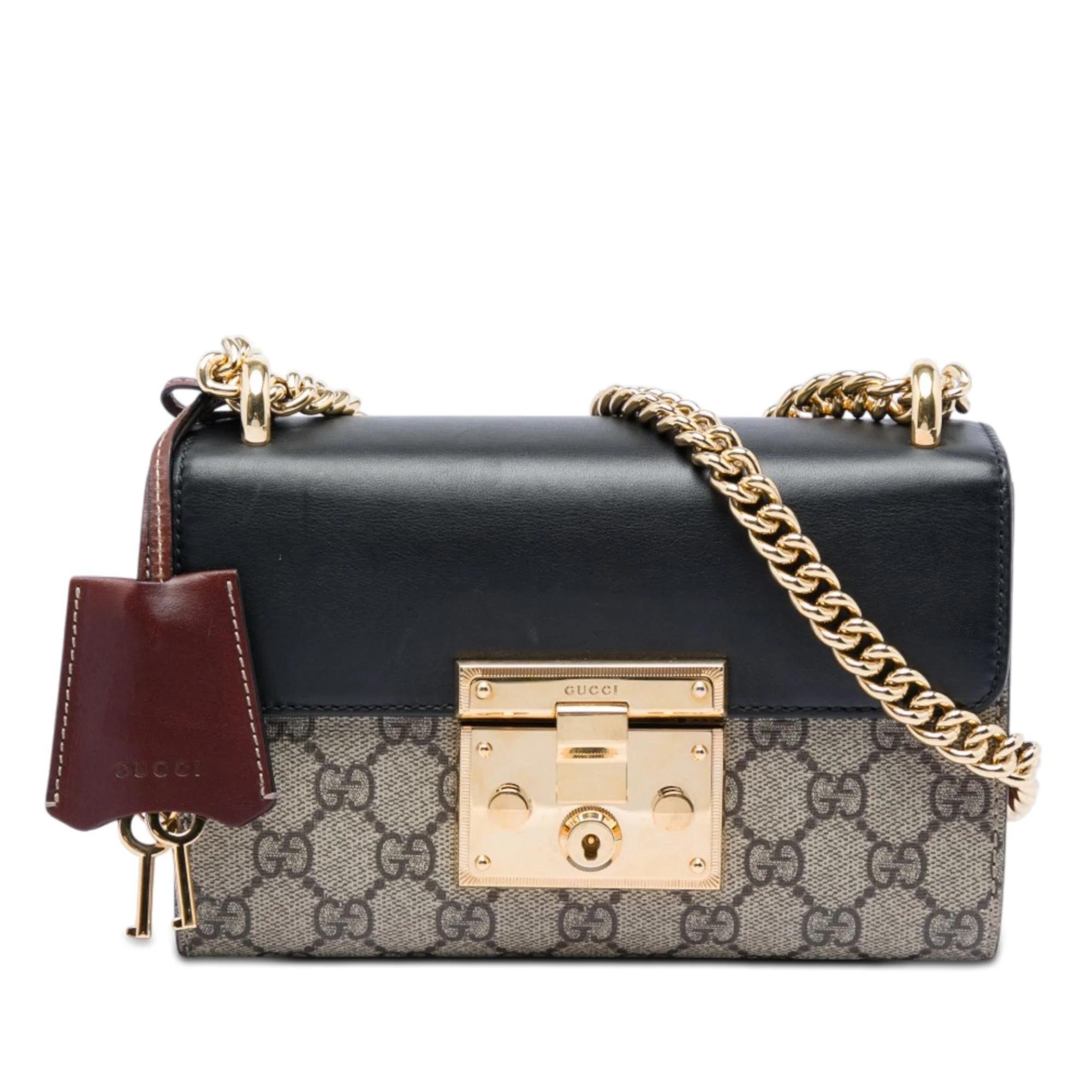 Padlock cloth crossbody bag