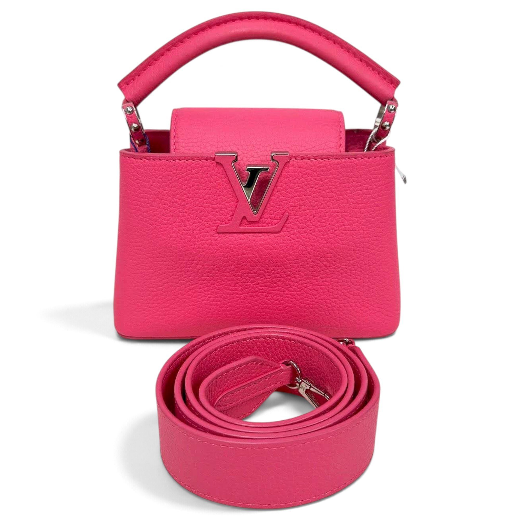 Capucines leather handbag