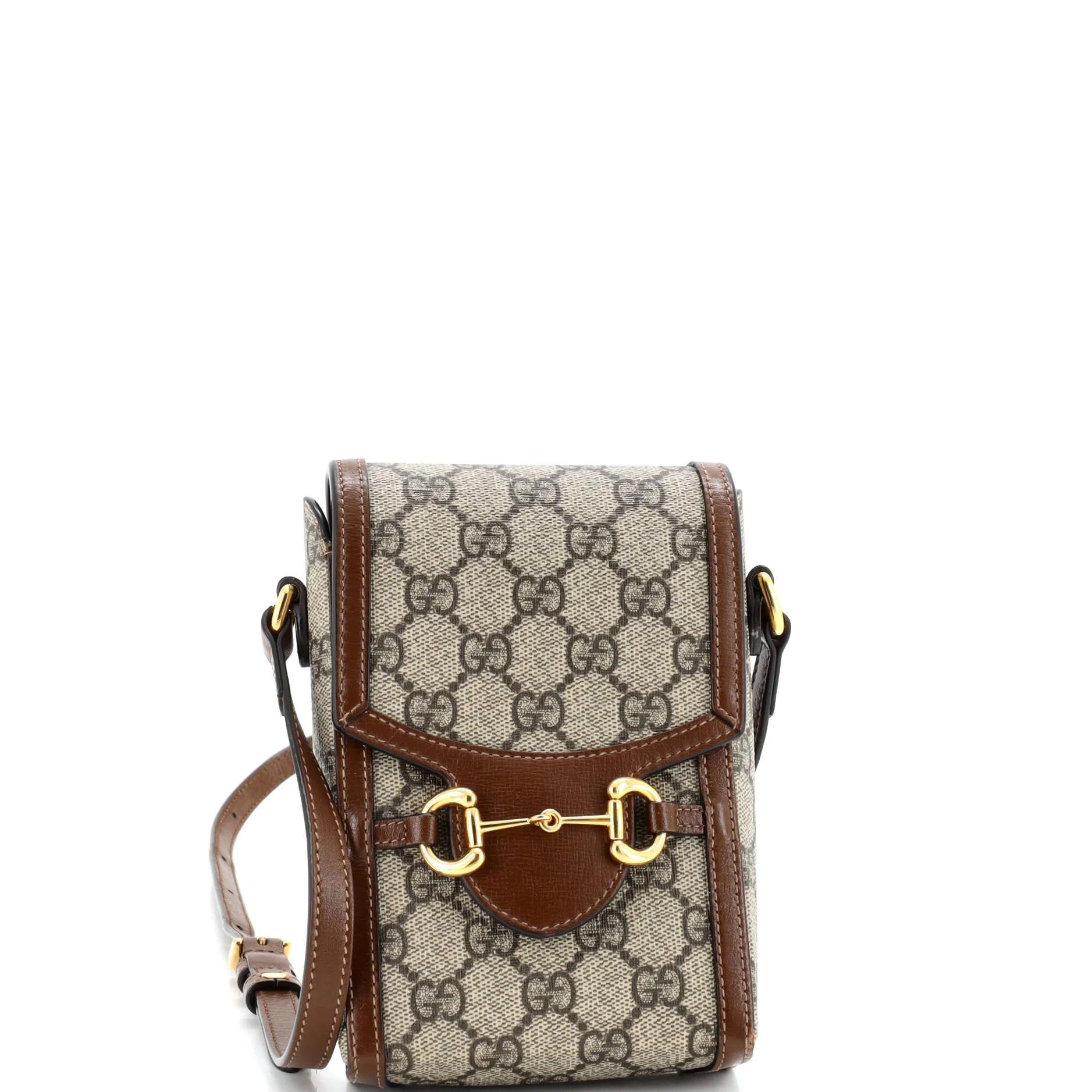 Leather crossbody bag