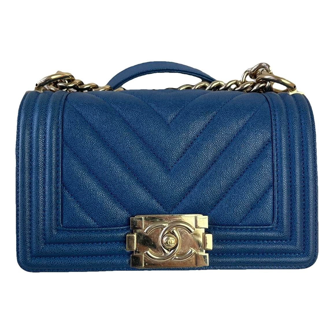 Boy leather crossbody bag