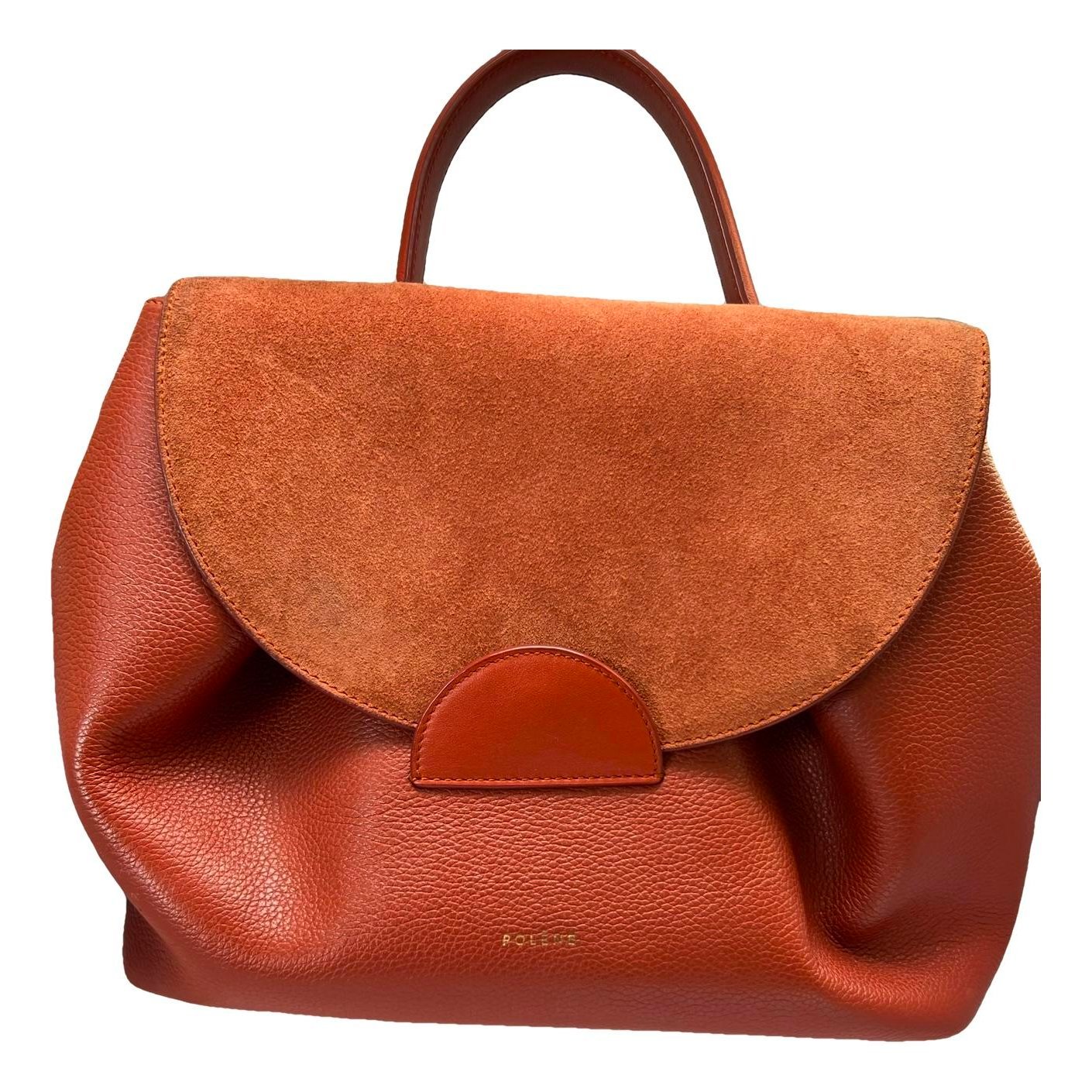 Numéro un leather crossbody bag