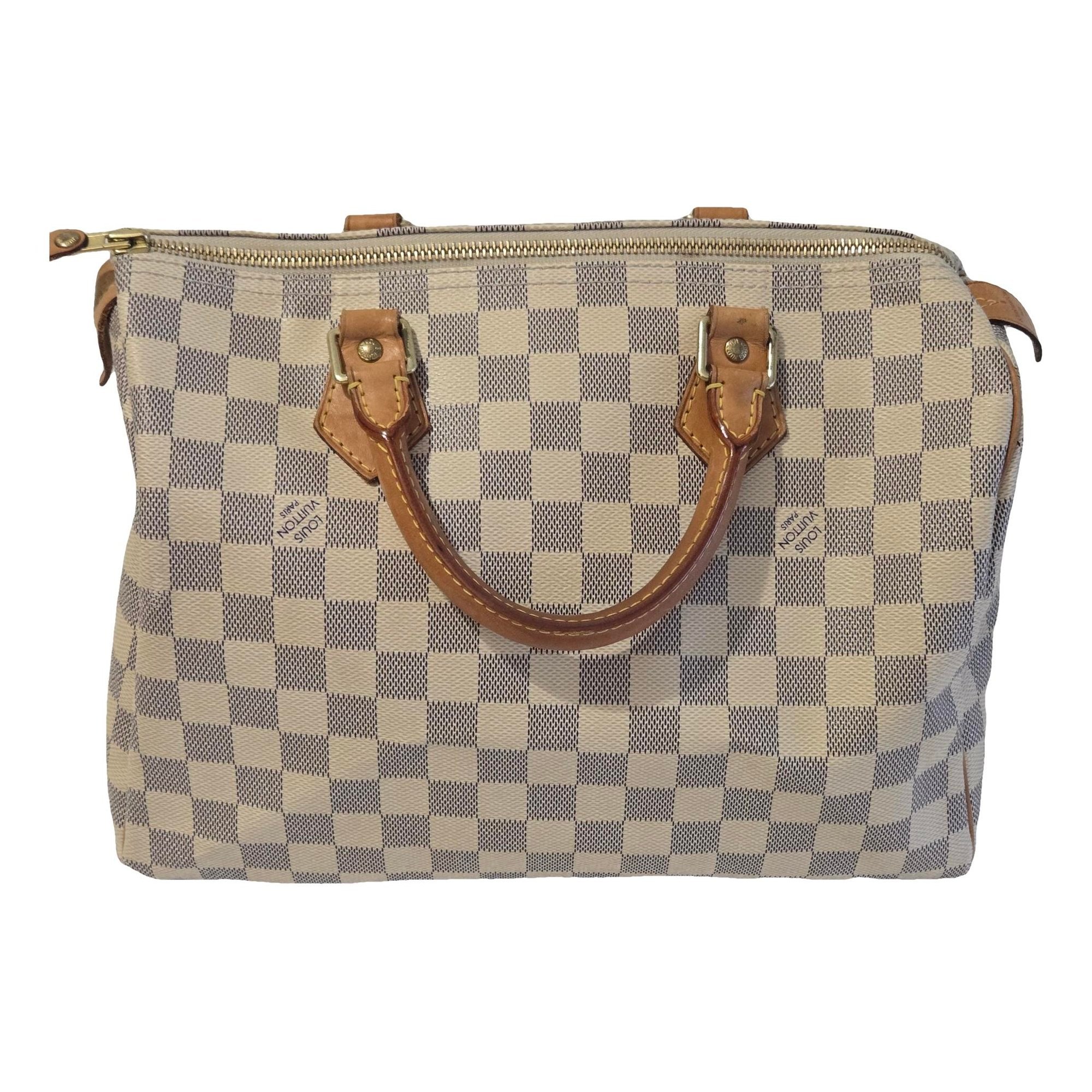 Speedy leather handbag
