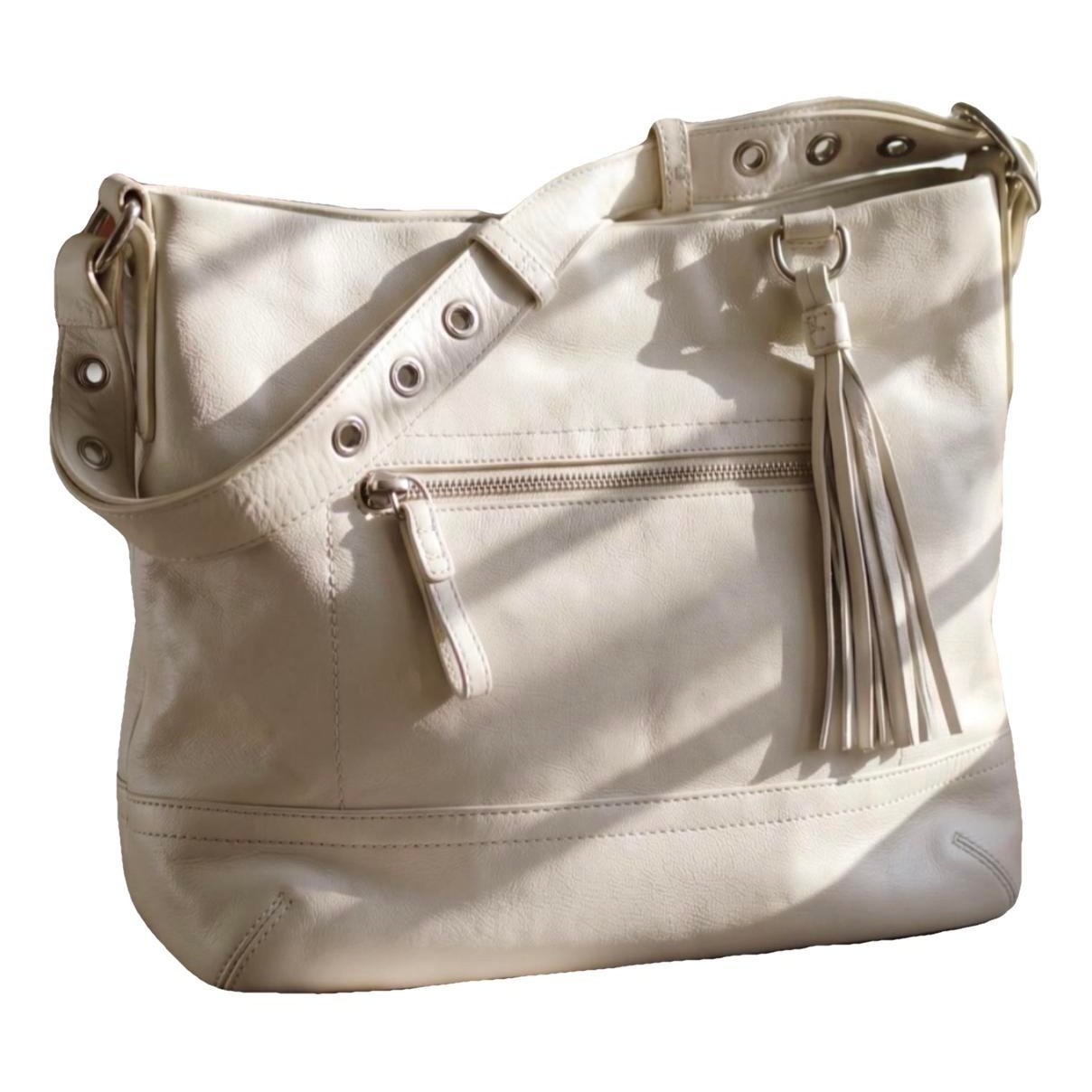 Leather crossbody bag
