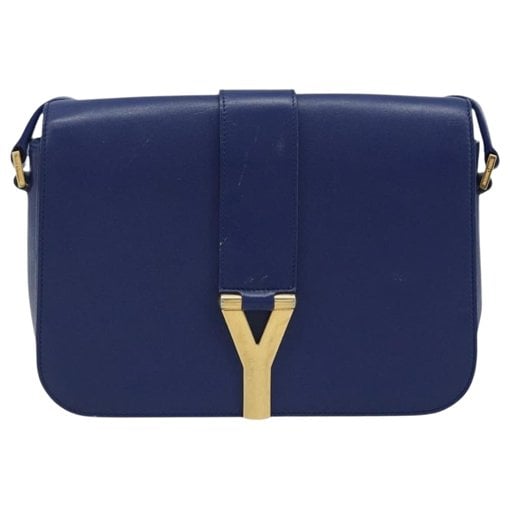 Y leather handbag