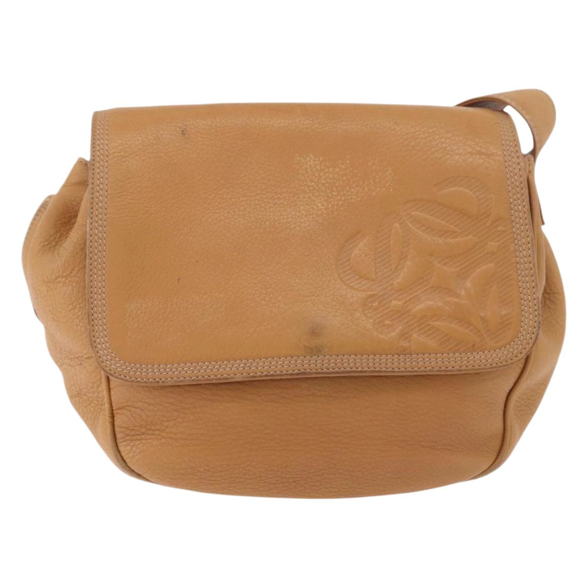 Anagram leather handbag