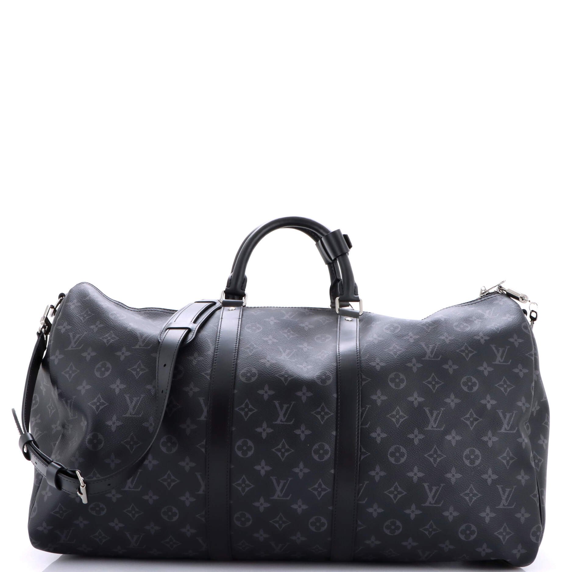 Keepall Bandouliere Bag Monogram Eclipse Canvas 55