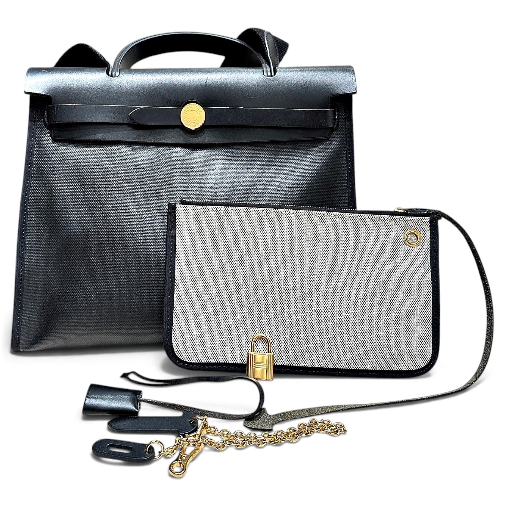 Herbag leather handbag