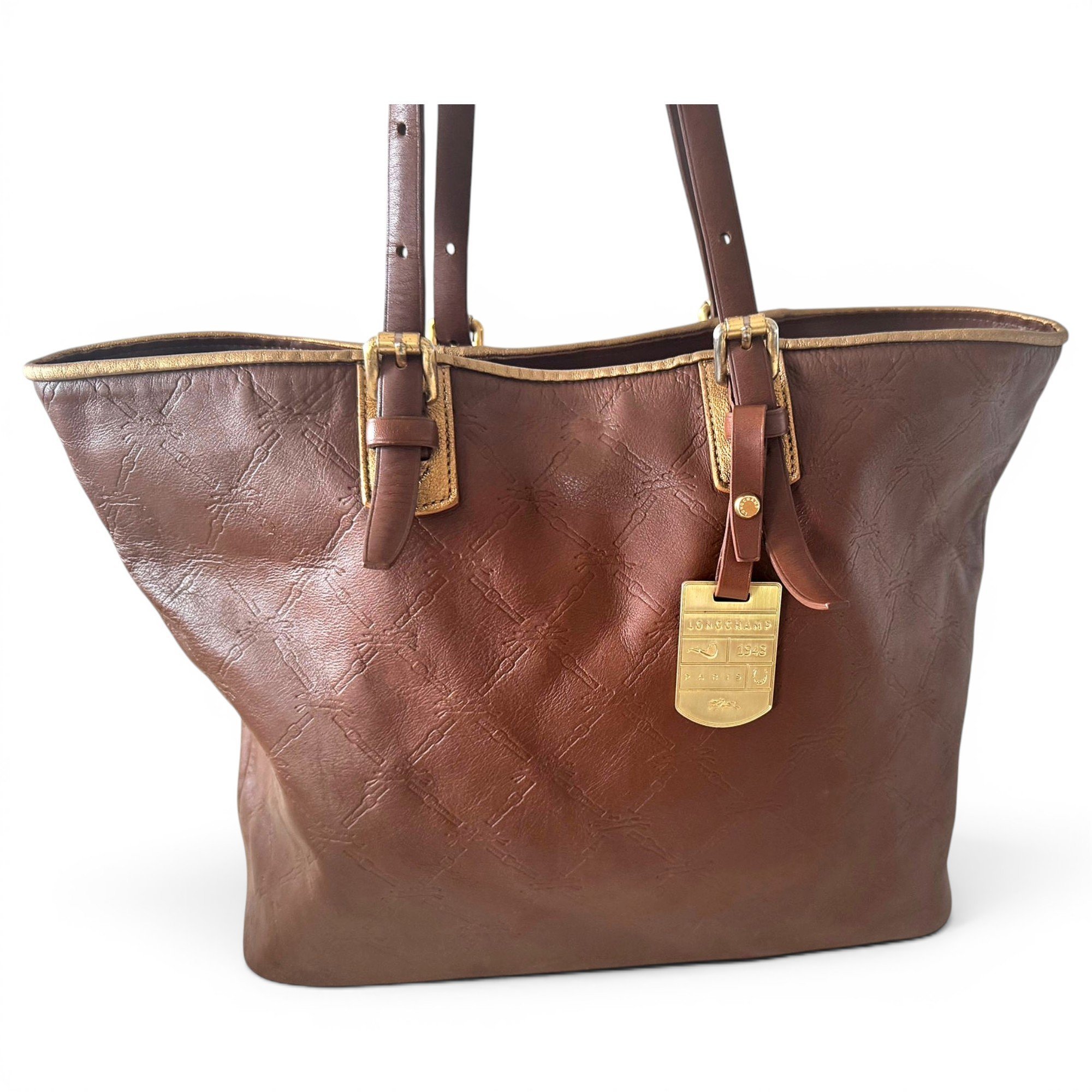 Leather handbag