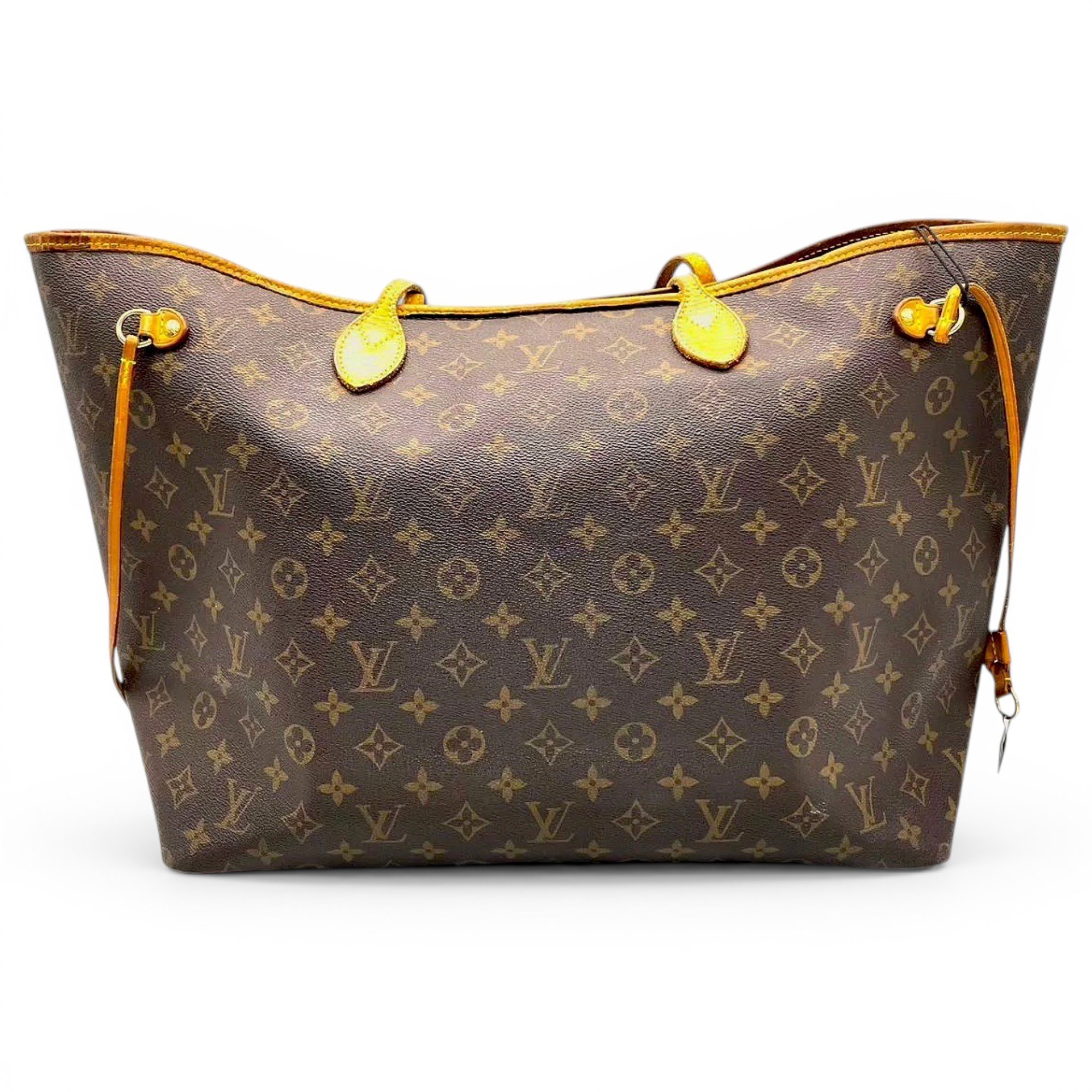 Neverfull patent leather handbag