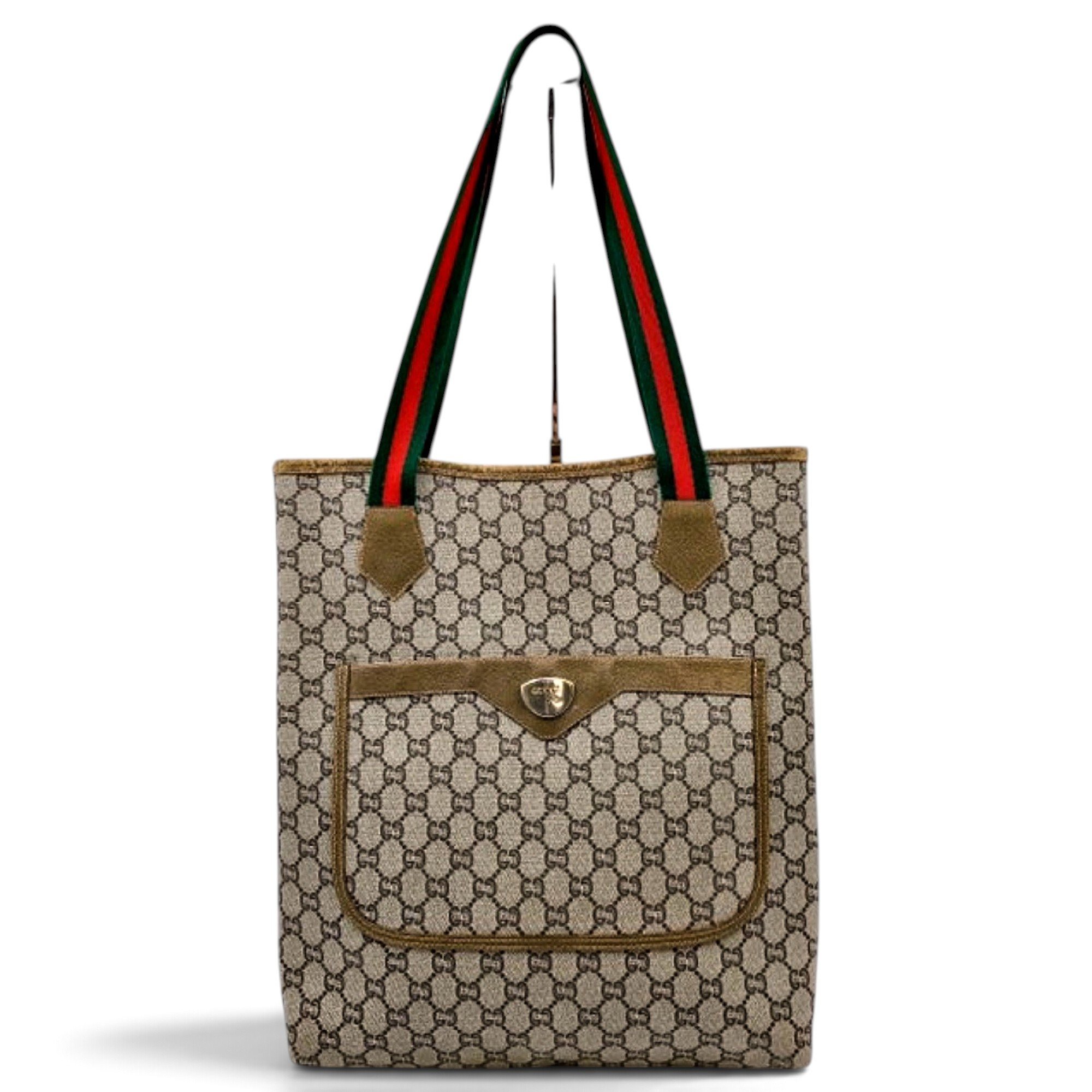 Leather tote