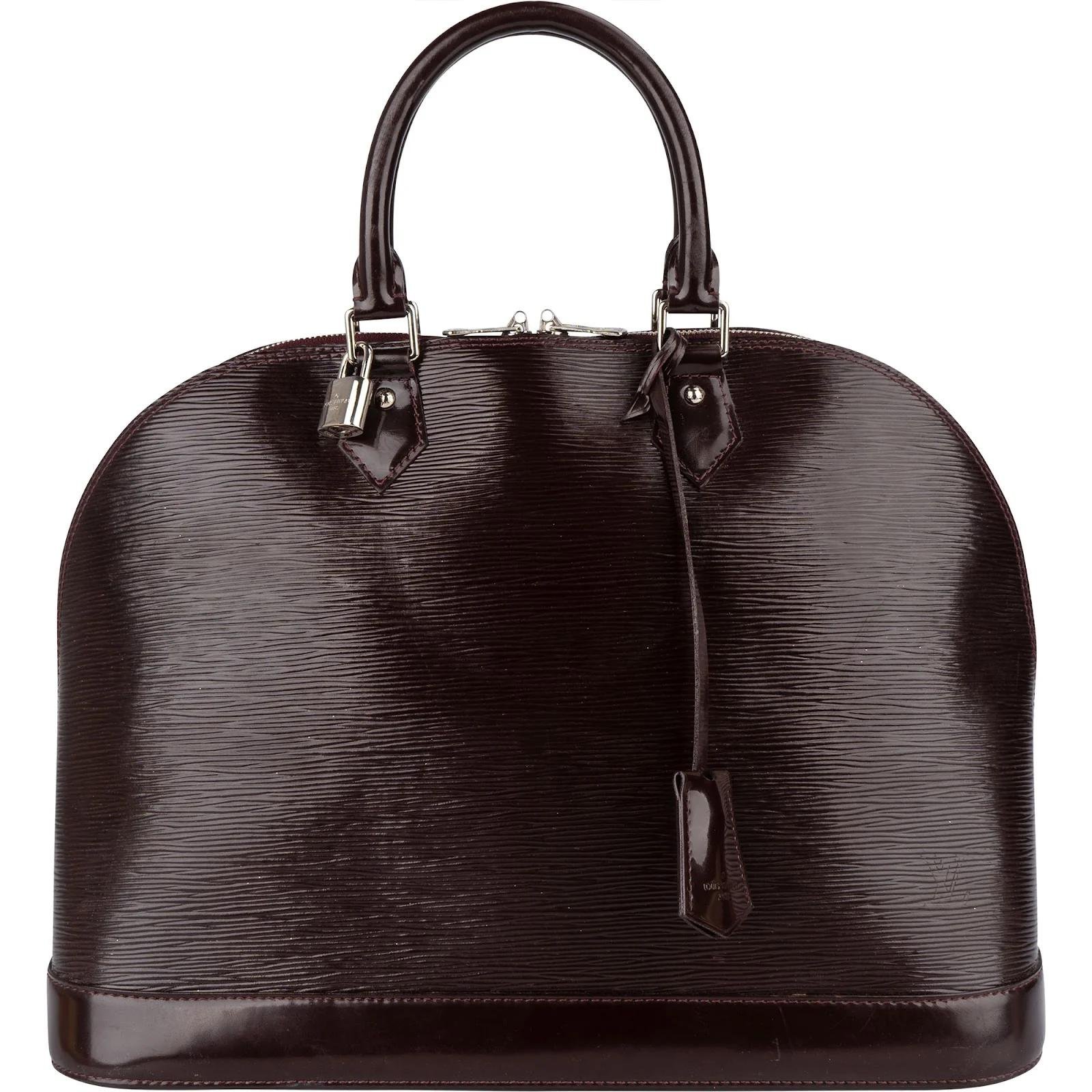 Alma leather handbag