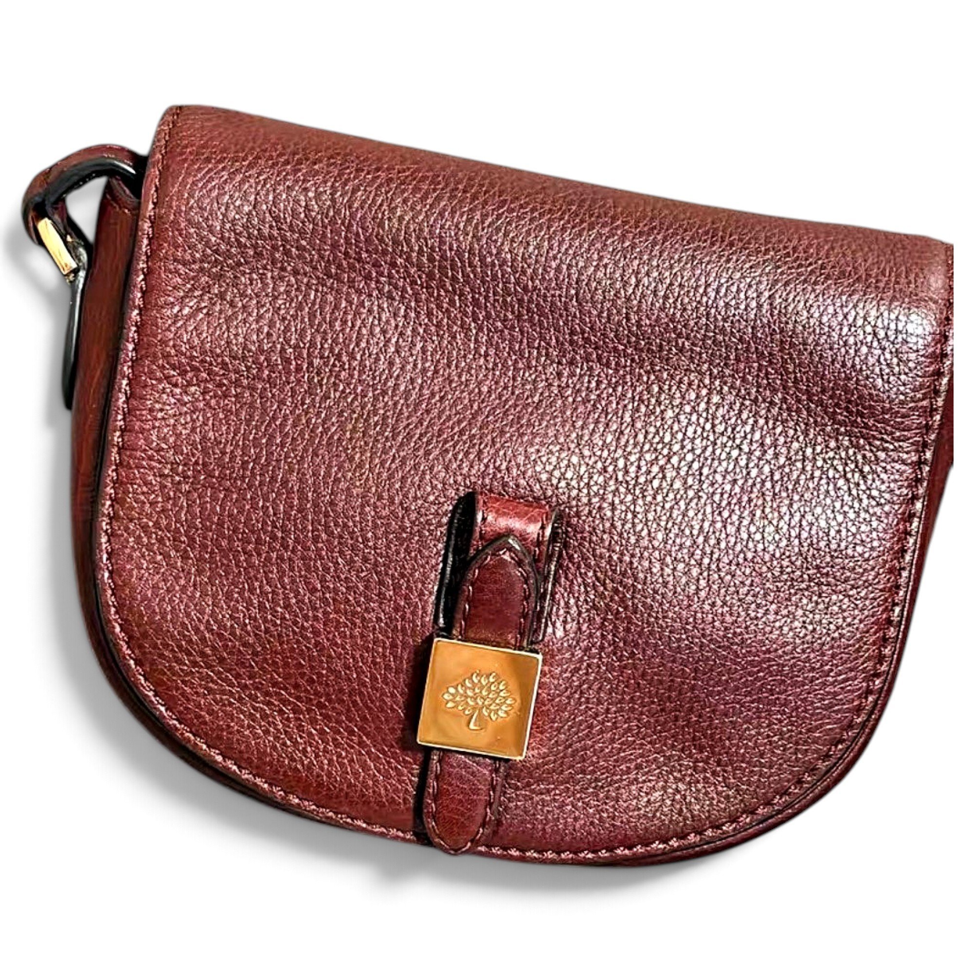 Leather crossbody bag