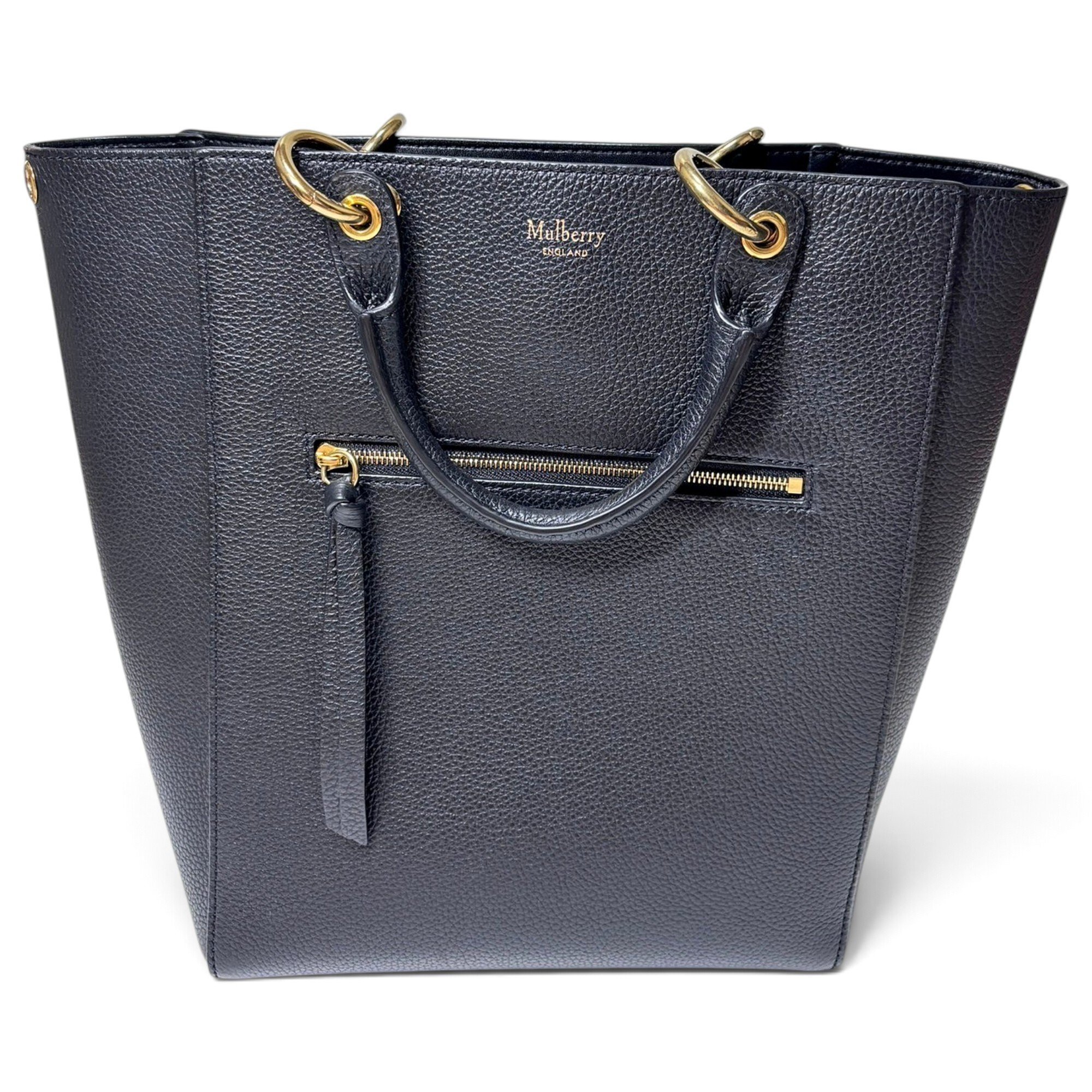 Leather tote