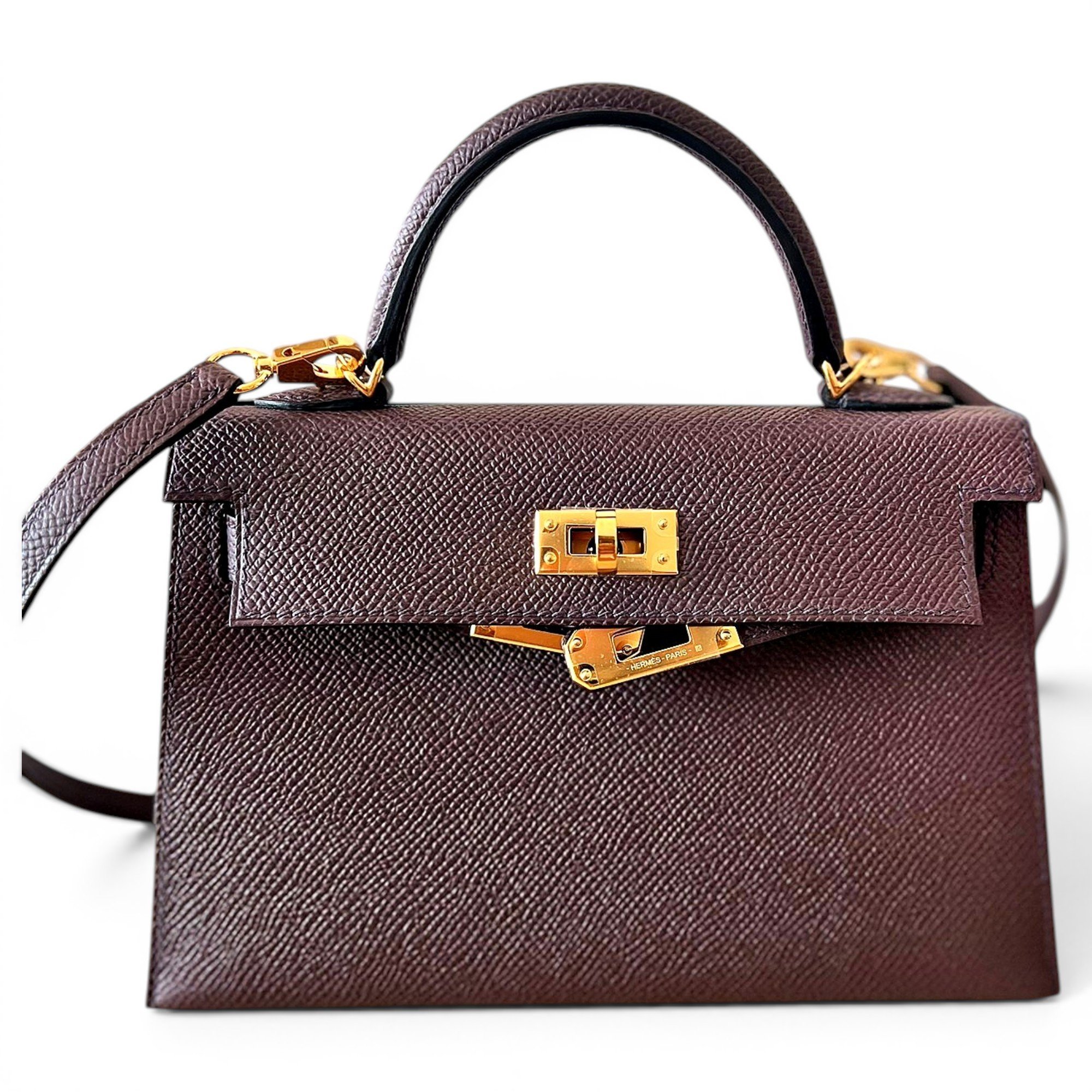 Kelly Mini leather handbag