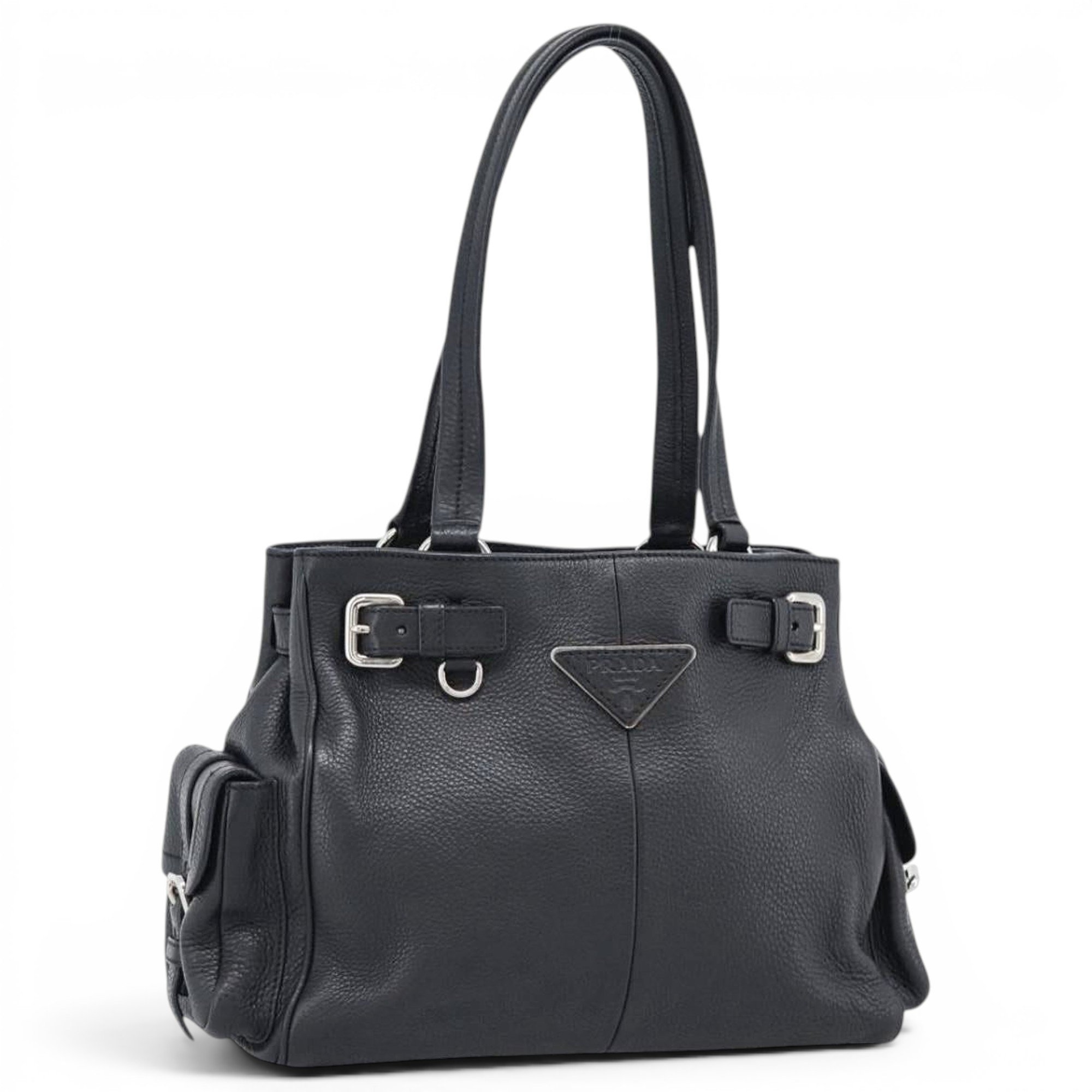 Leather tote