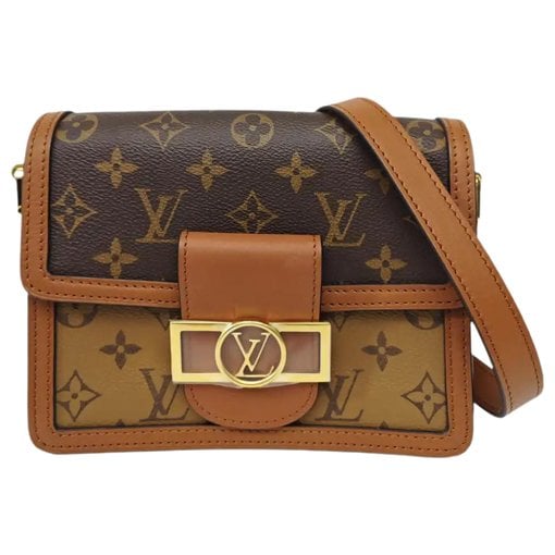 Dauphine leather mini bag