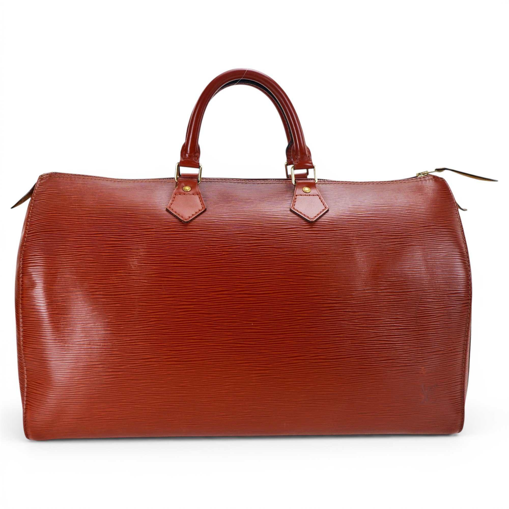 Speedy leather tote