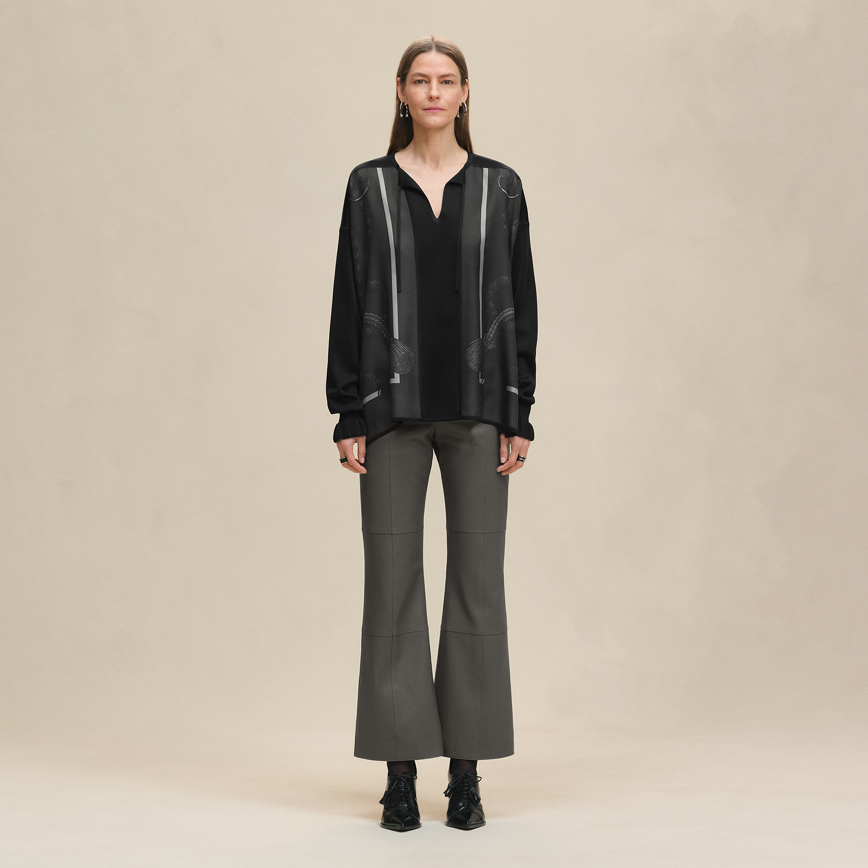 "Palefroi Remix" twillaine vareuse blouse