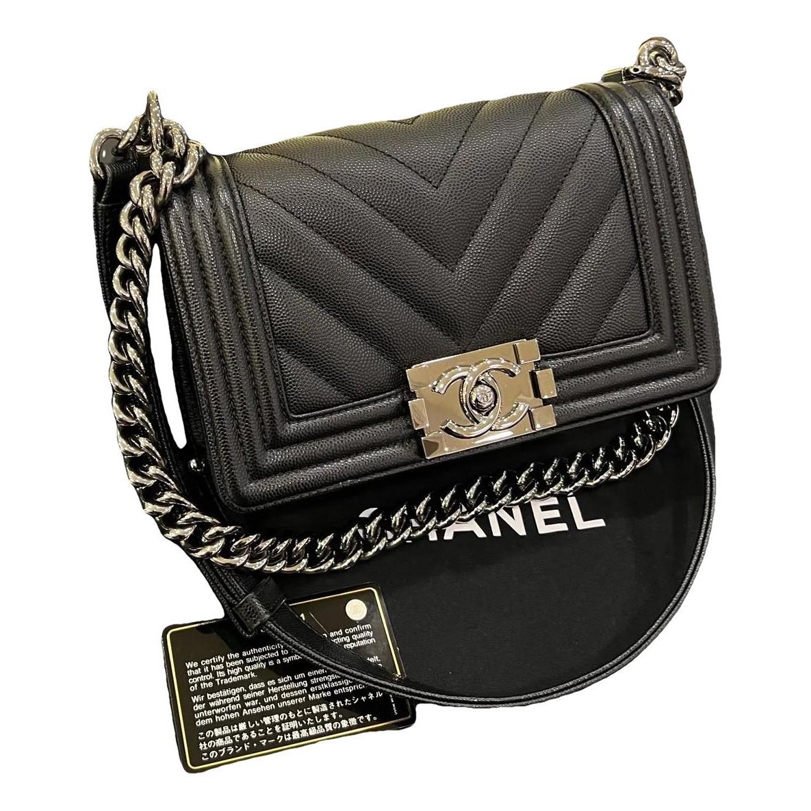 Boy leather mini bag