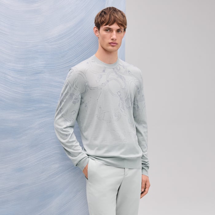 Brume "l'Instruction Du Roy Patine" Crewneck Sweater