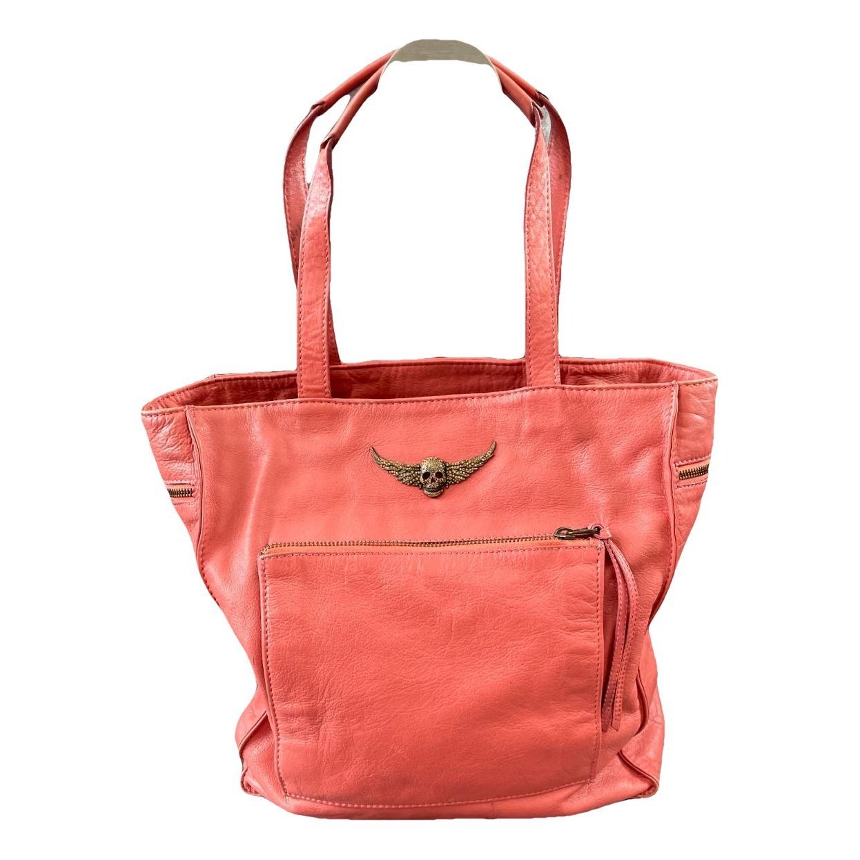 Leather tote