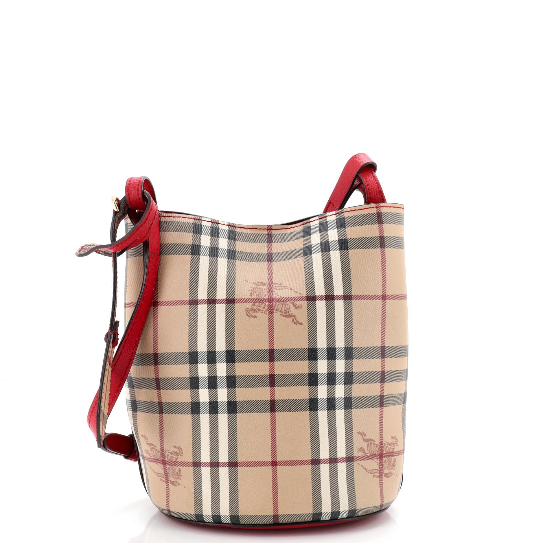 Lorne Bucket Bag Haymarket Coated Canvas Small