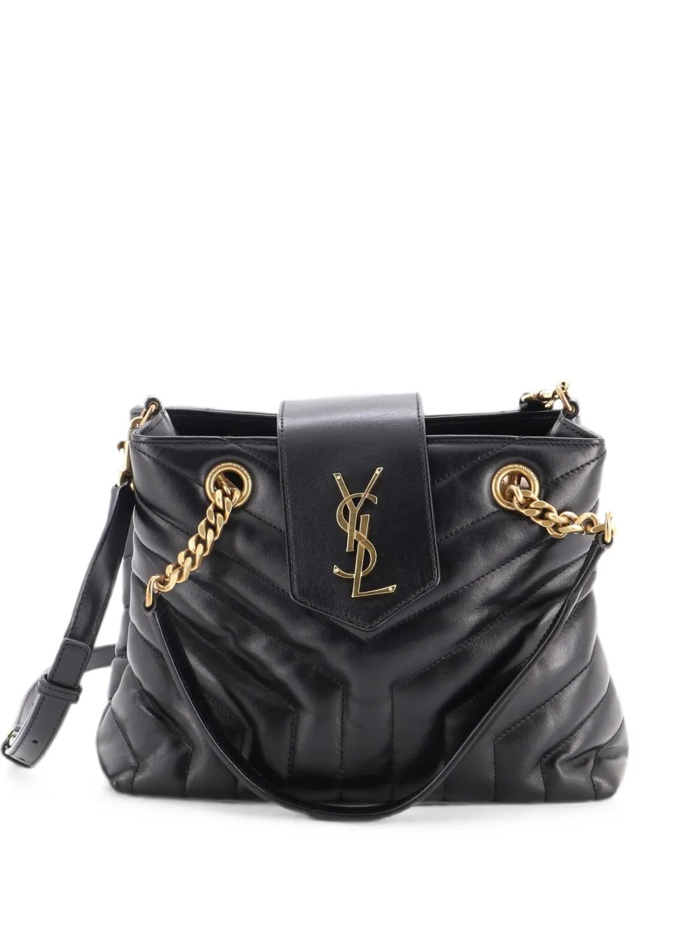 LouLou Matelasse Chevron Leather Small tote bag