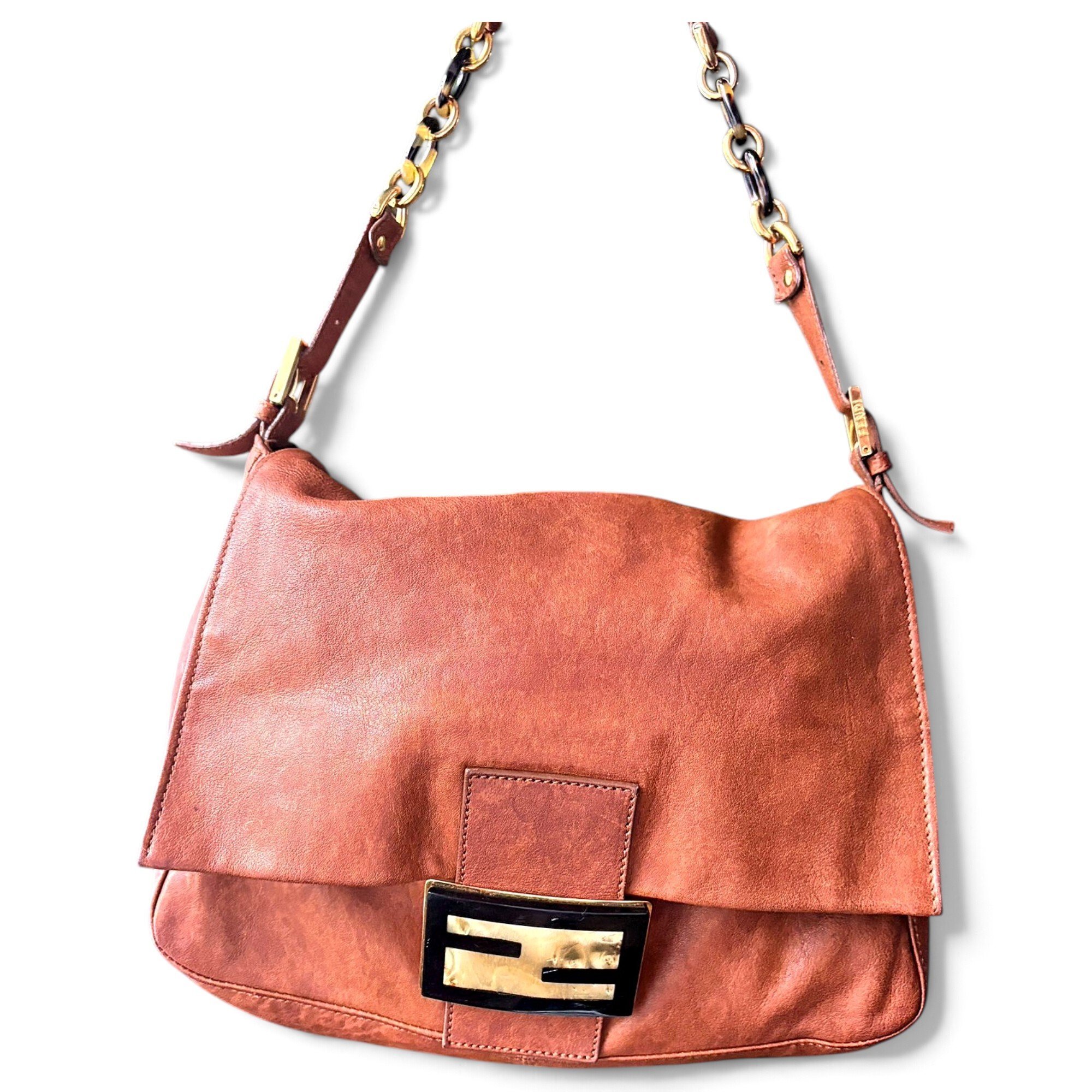 Mamma Baguette leather handbag