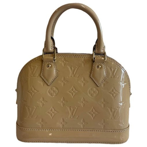 Alma BB patent leather handbag