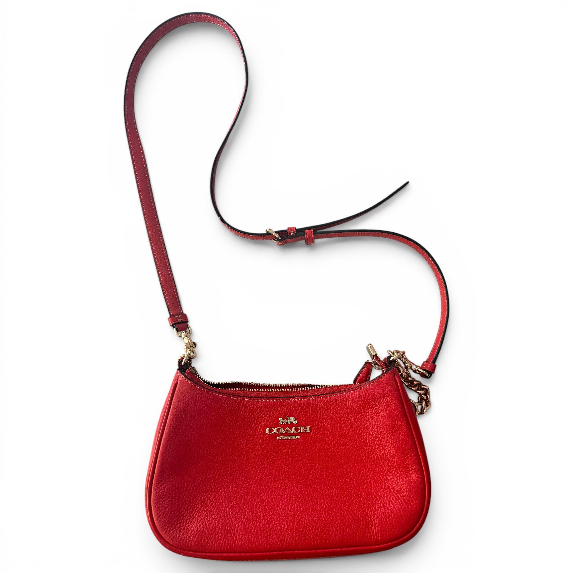 Leather crossbody bag