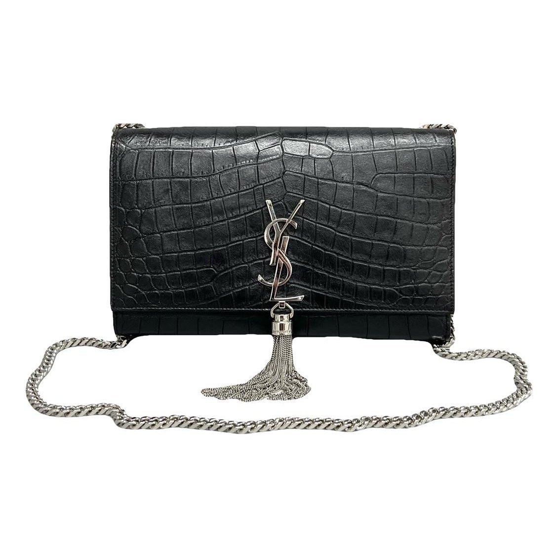 Pompom Kate leather handbag