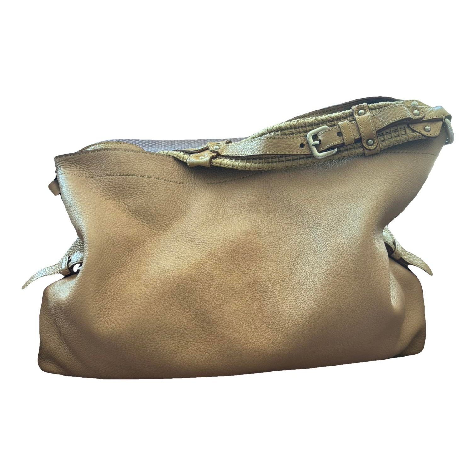 Leather tote