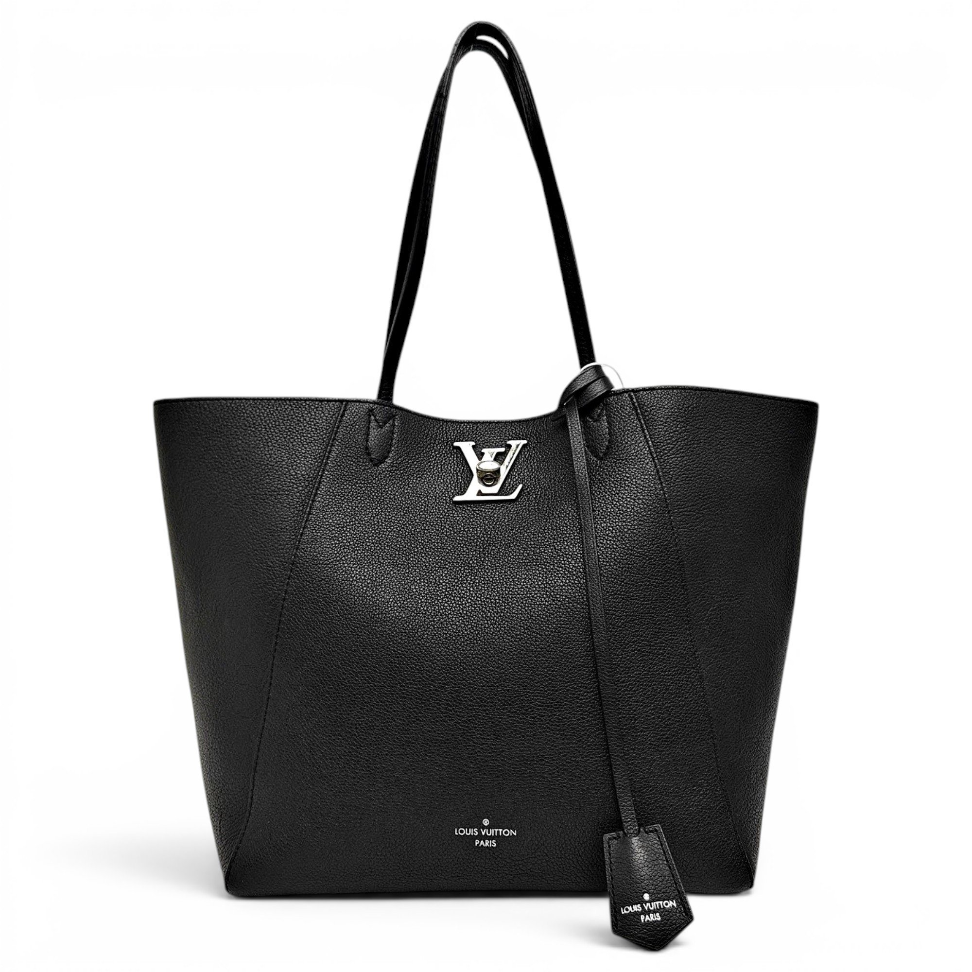 Lockme leather handbag