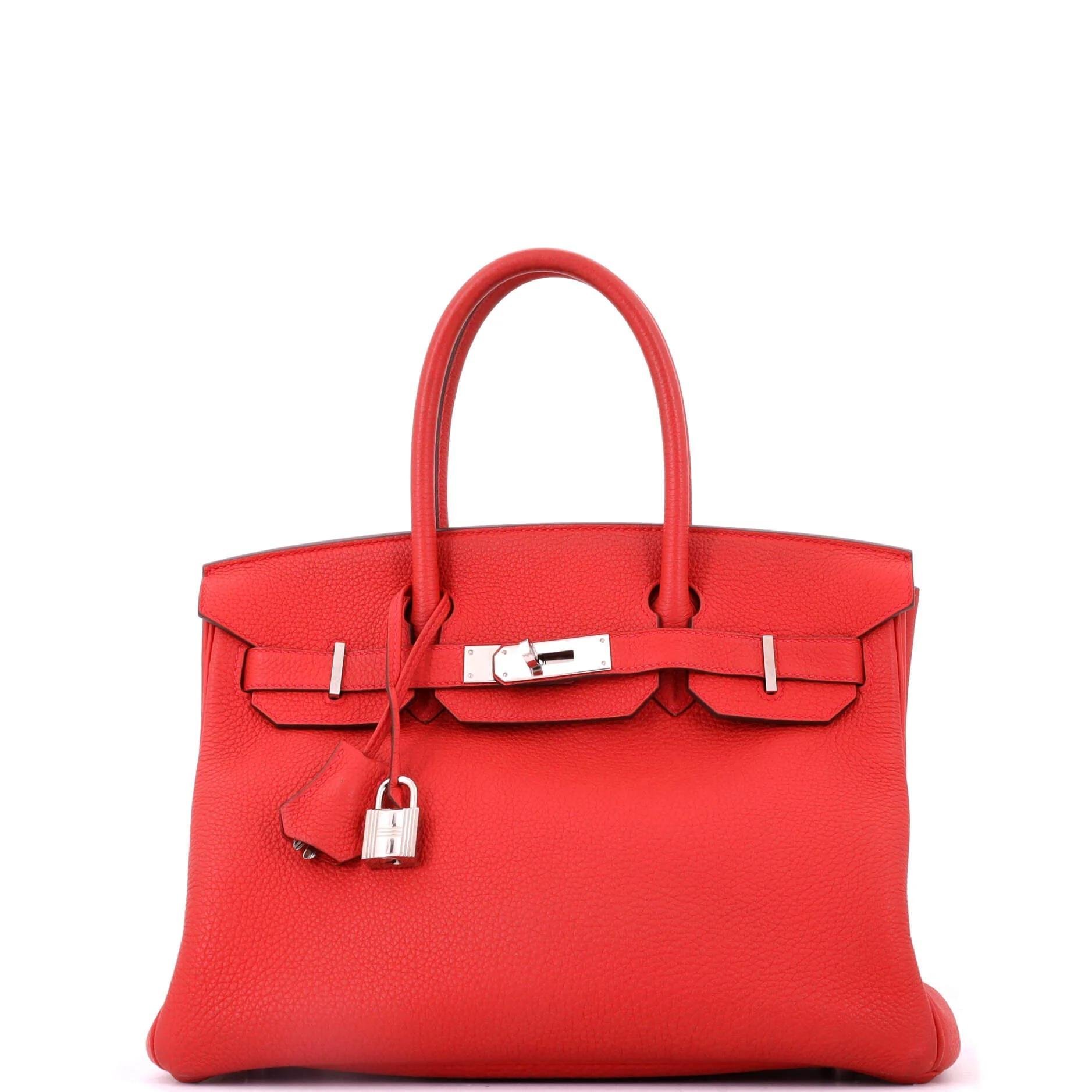 Birkin 30 leather tote