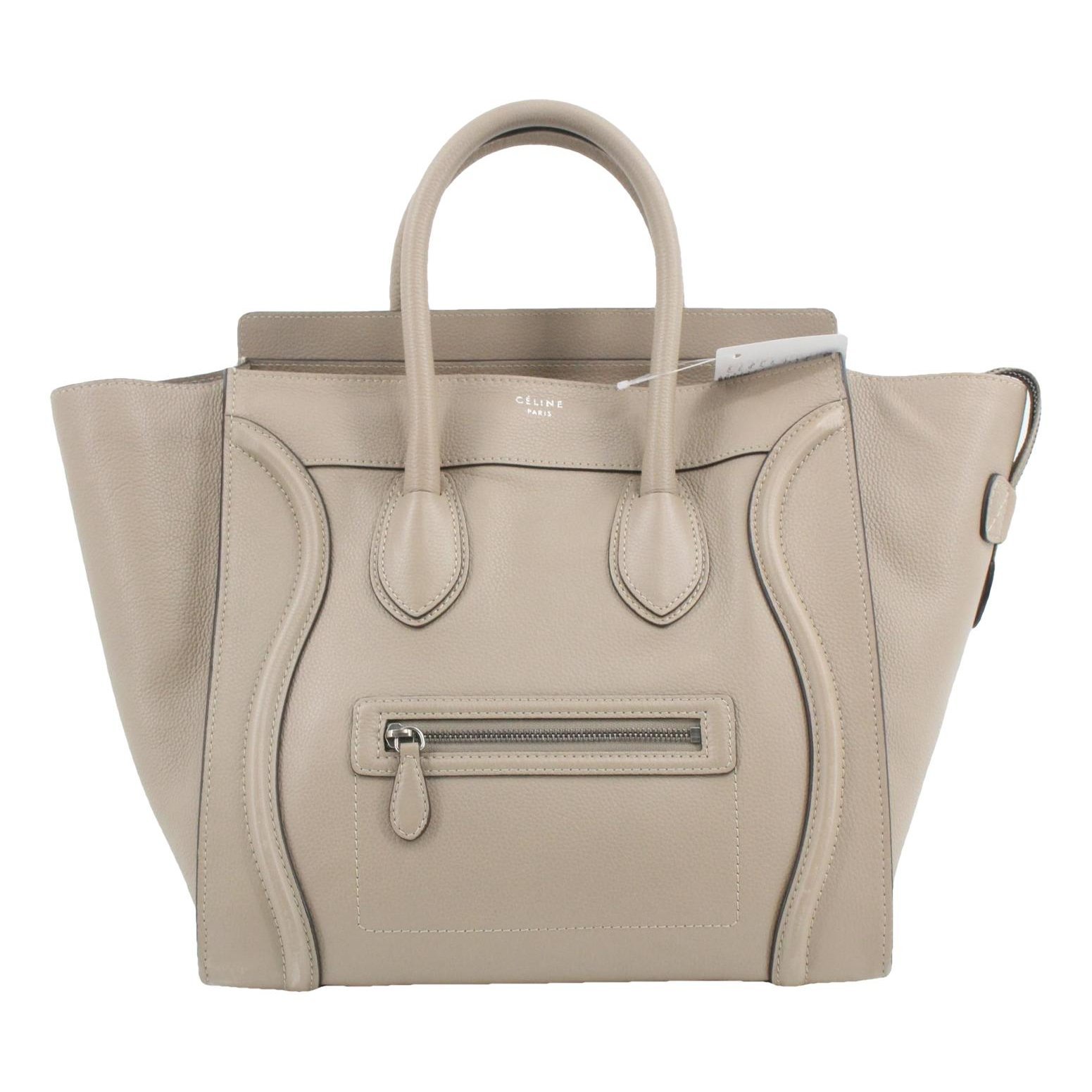 Luggage leather handbag