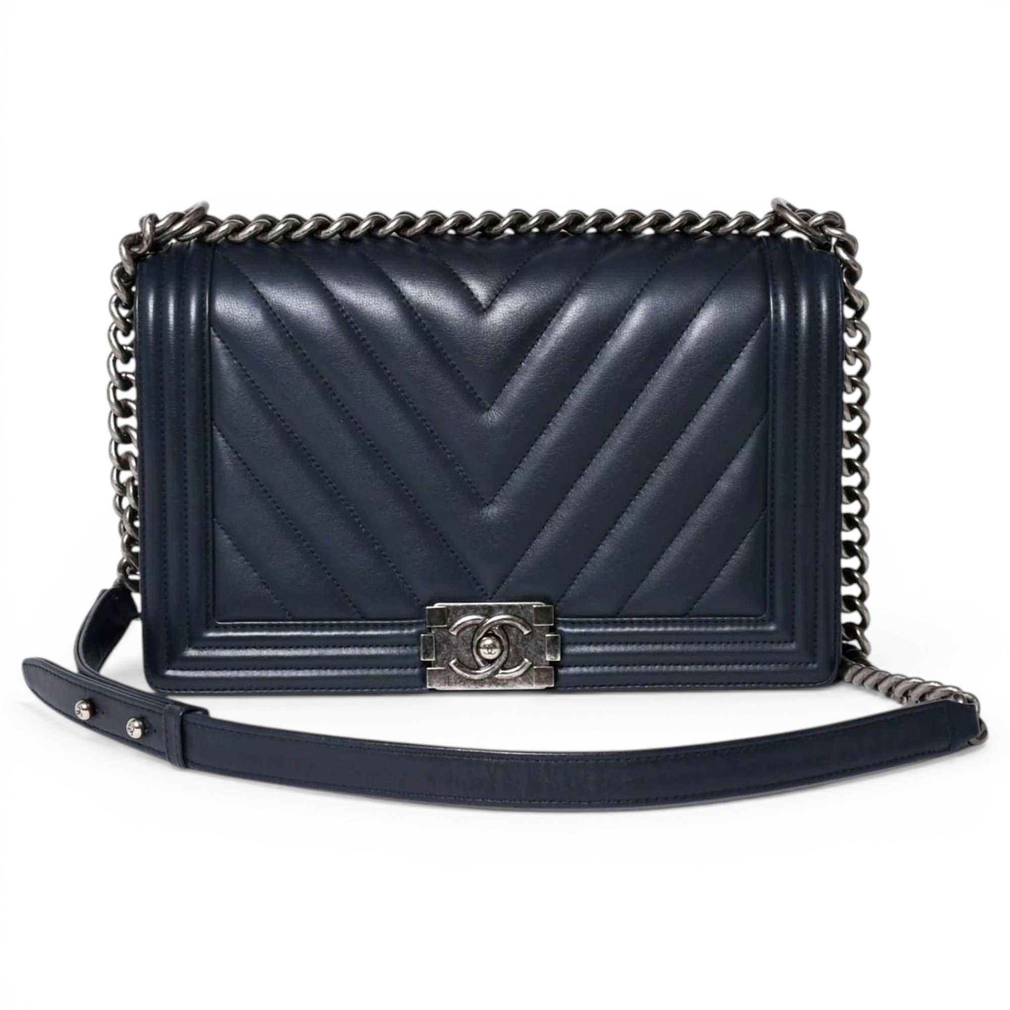 Boy leather handbag