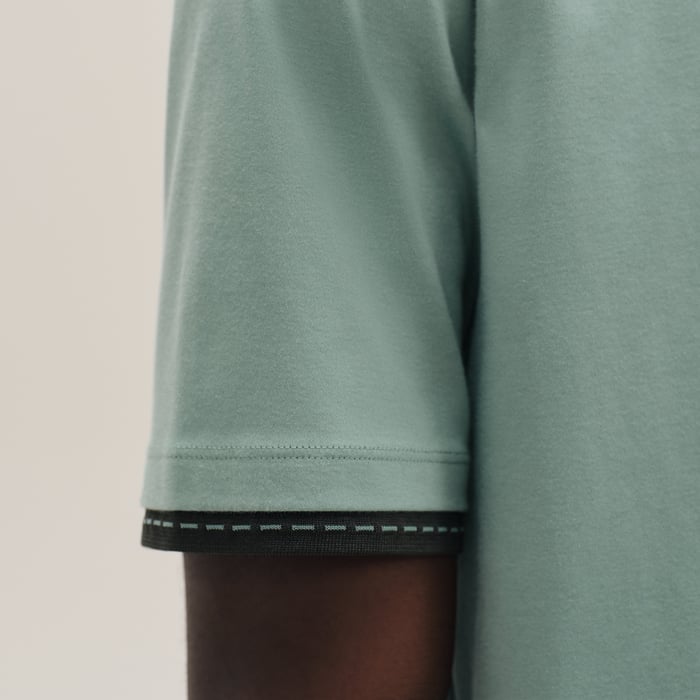 Céladon "Piqures Sellier" T-shirt