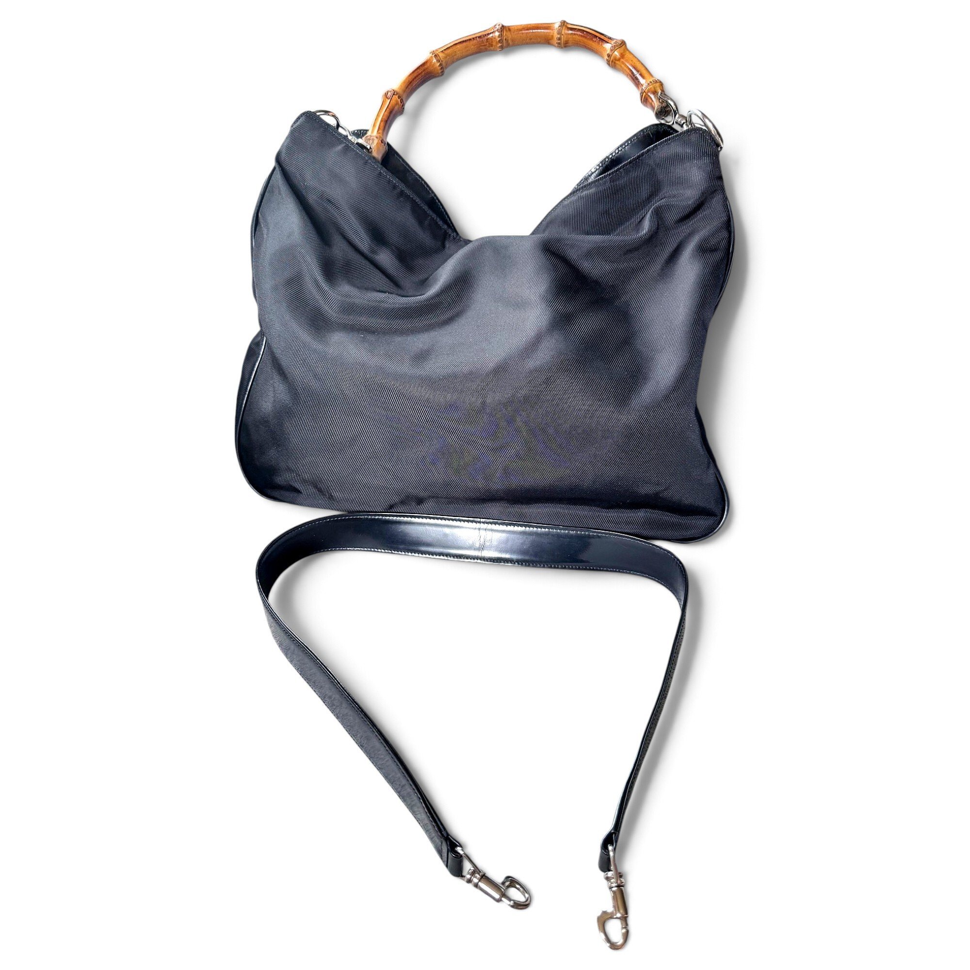 Vintage Bamboo Hobo handbag