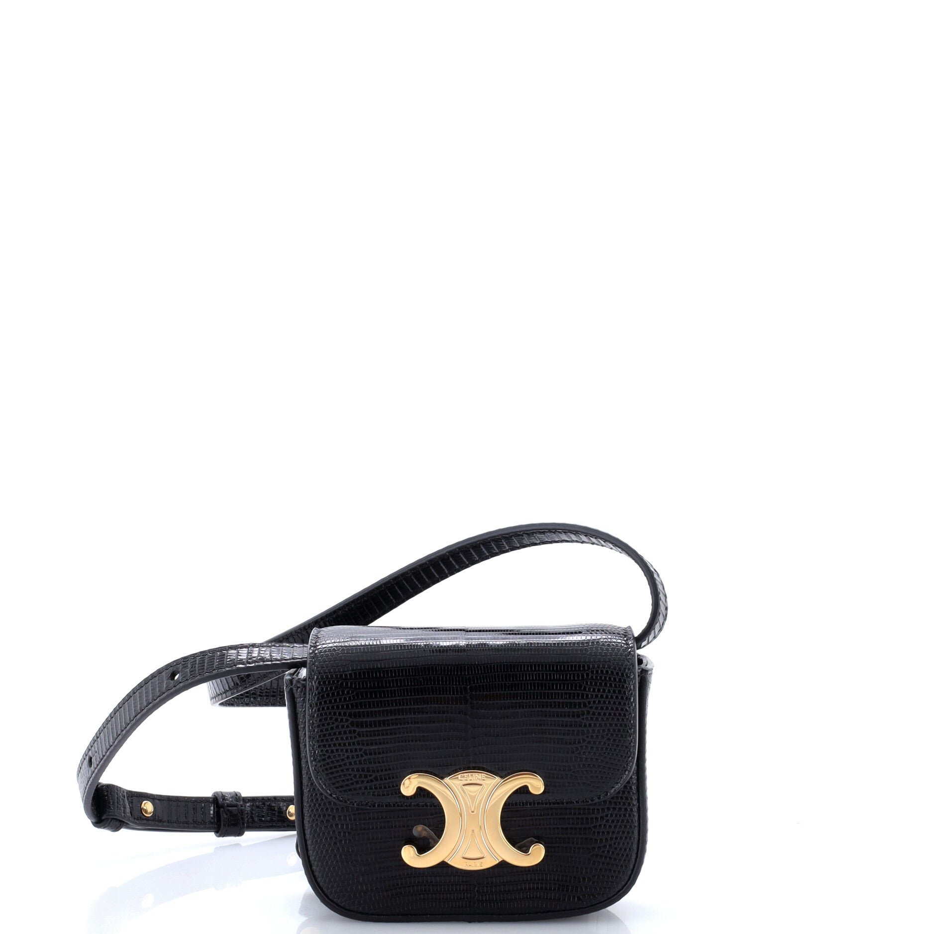 Claude Shoulder Bag Lizard Mini
