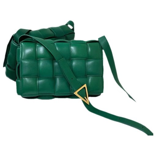 Cassette Padded leather crossbody bag