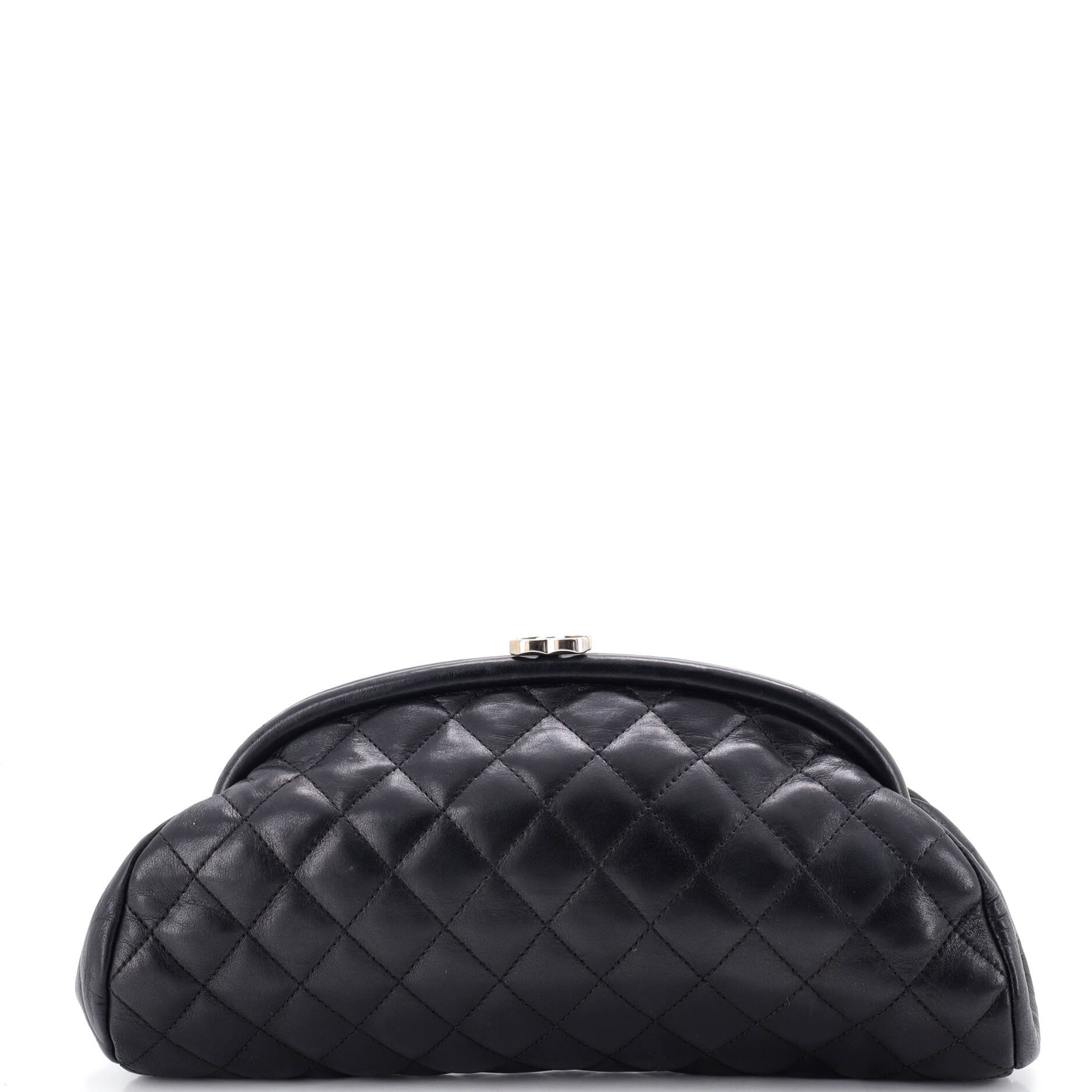 Timeless Clutch Quilted Lambskin