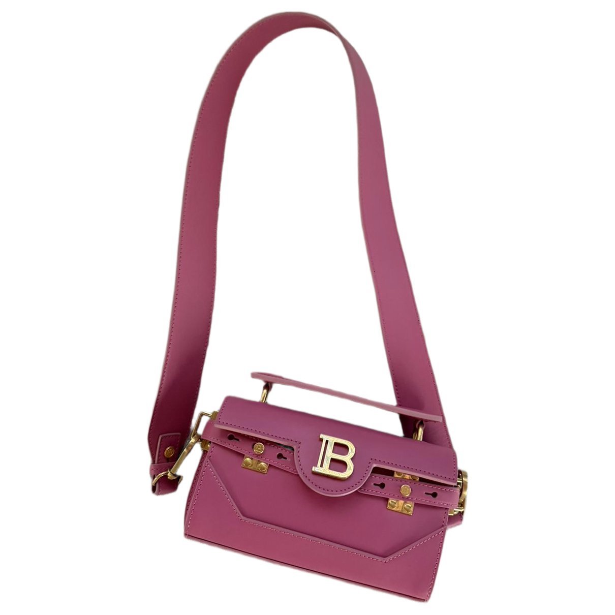 Balmain BBuzz leather handbag
