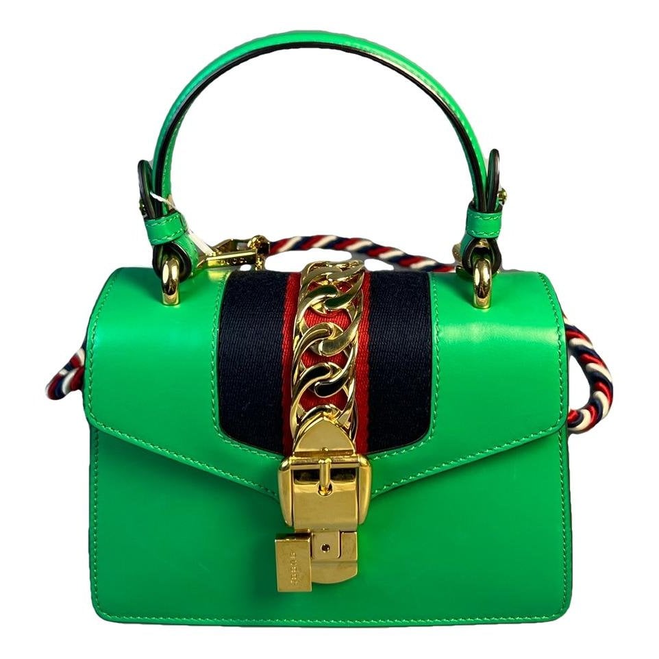 Leather handbag